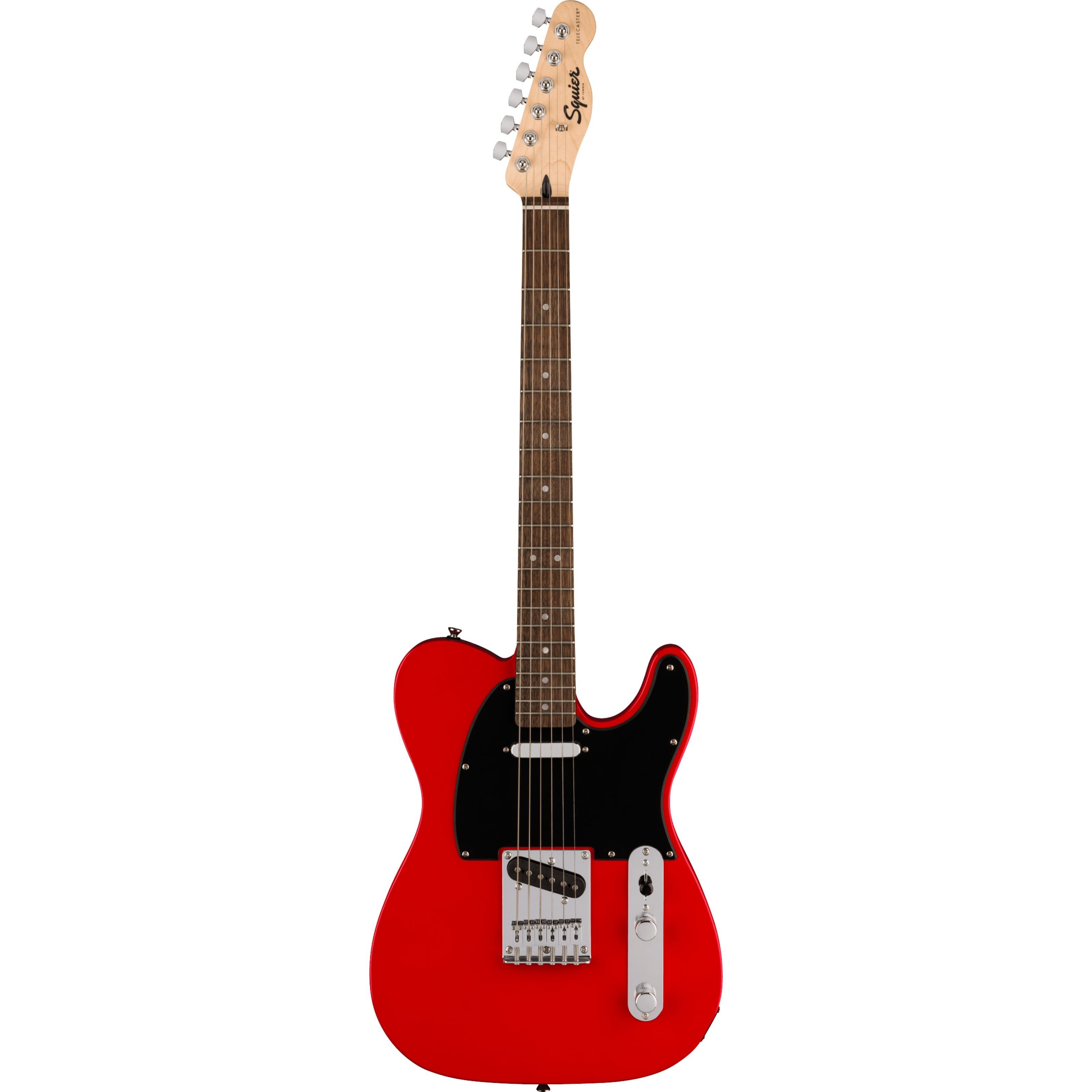 Squier E-Gitarre, E-Gitarren, T-Modelle, Sonic Telecaster IL Torino Red - E-Gitarre