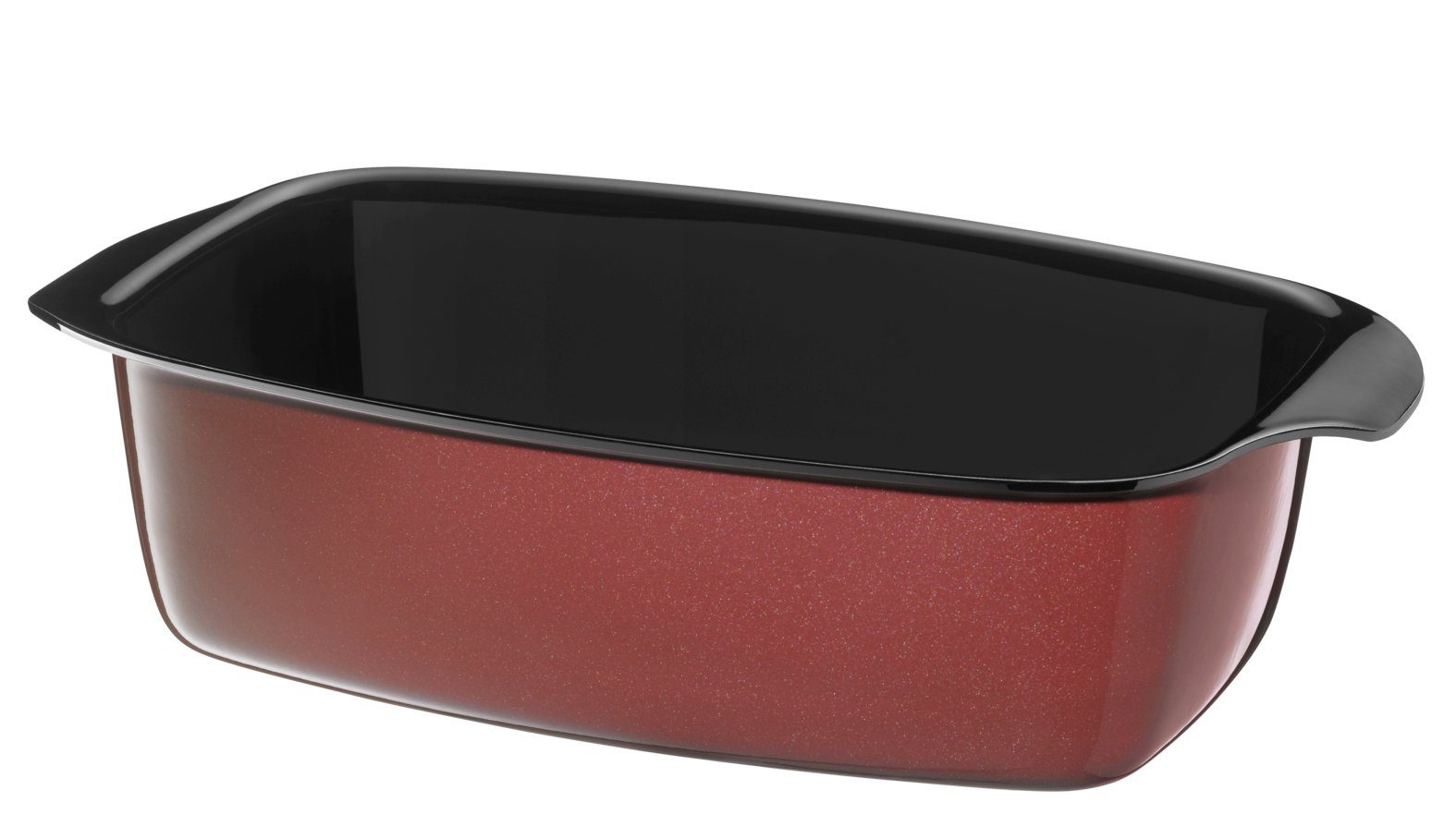 WMF Bräter Fusiontec Mineral Bräter mit Glasdeckel, rechteckig, 32 x 21 cm, Fusiontec Glas (1-tlg), Made in Germany, backofengeeignet, wärmereduzierende Griffe