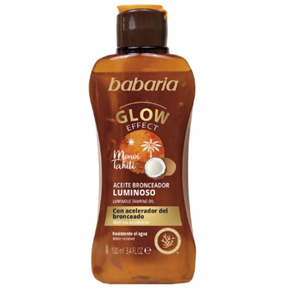 babaria Selbstbräunungslotion Babaria Tanning Oil Gel Glowing Effect