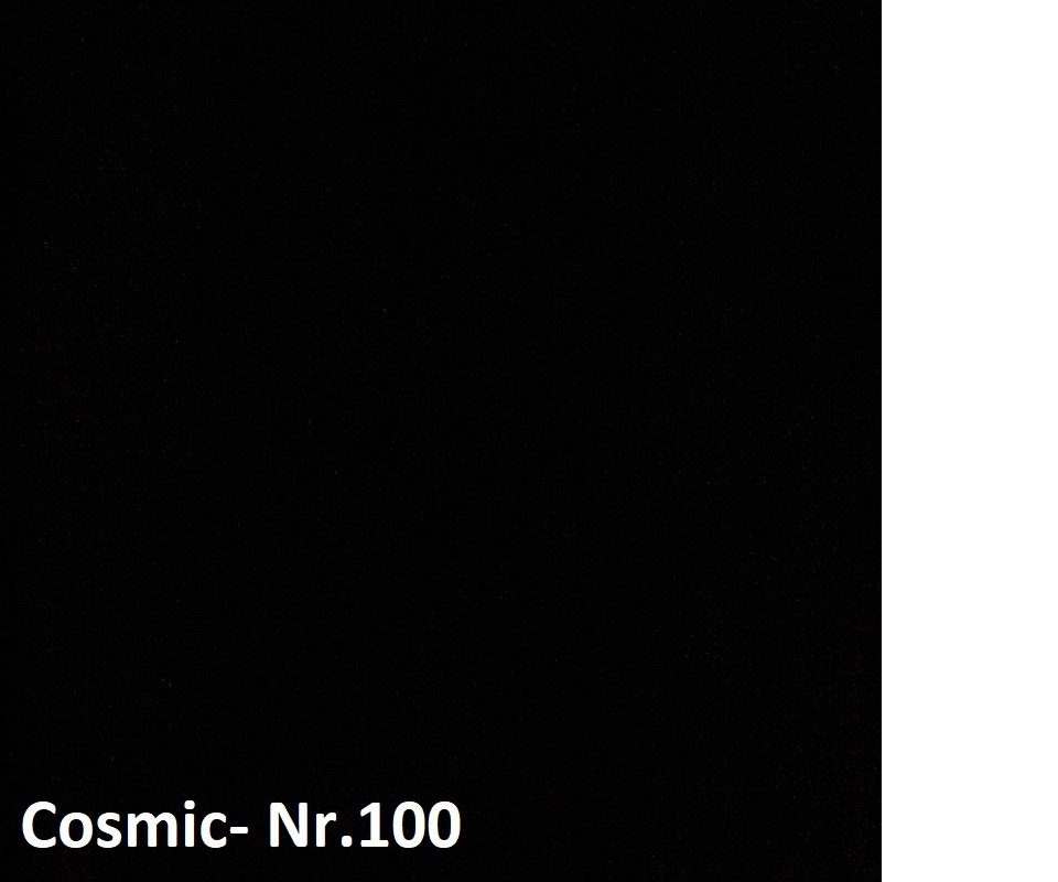 Fun Möbel Boxbett Schlafzimmerbett MAURO Überlänge in Stoff Cosmic (inkl. Bettkästen, inkl. Kaltschaumtopper), Strasssteine in Kopf- und Fußteil