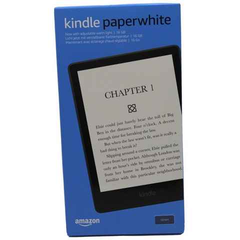 Kindle Kindle Paperwhite mit Spezialangeboten 11.Generation E-Book (6,8", 16 GB, Kindle OS, Wasserfest (IPX8), Dünner Rahmen, Augenschonend)