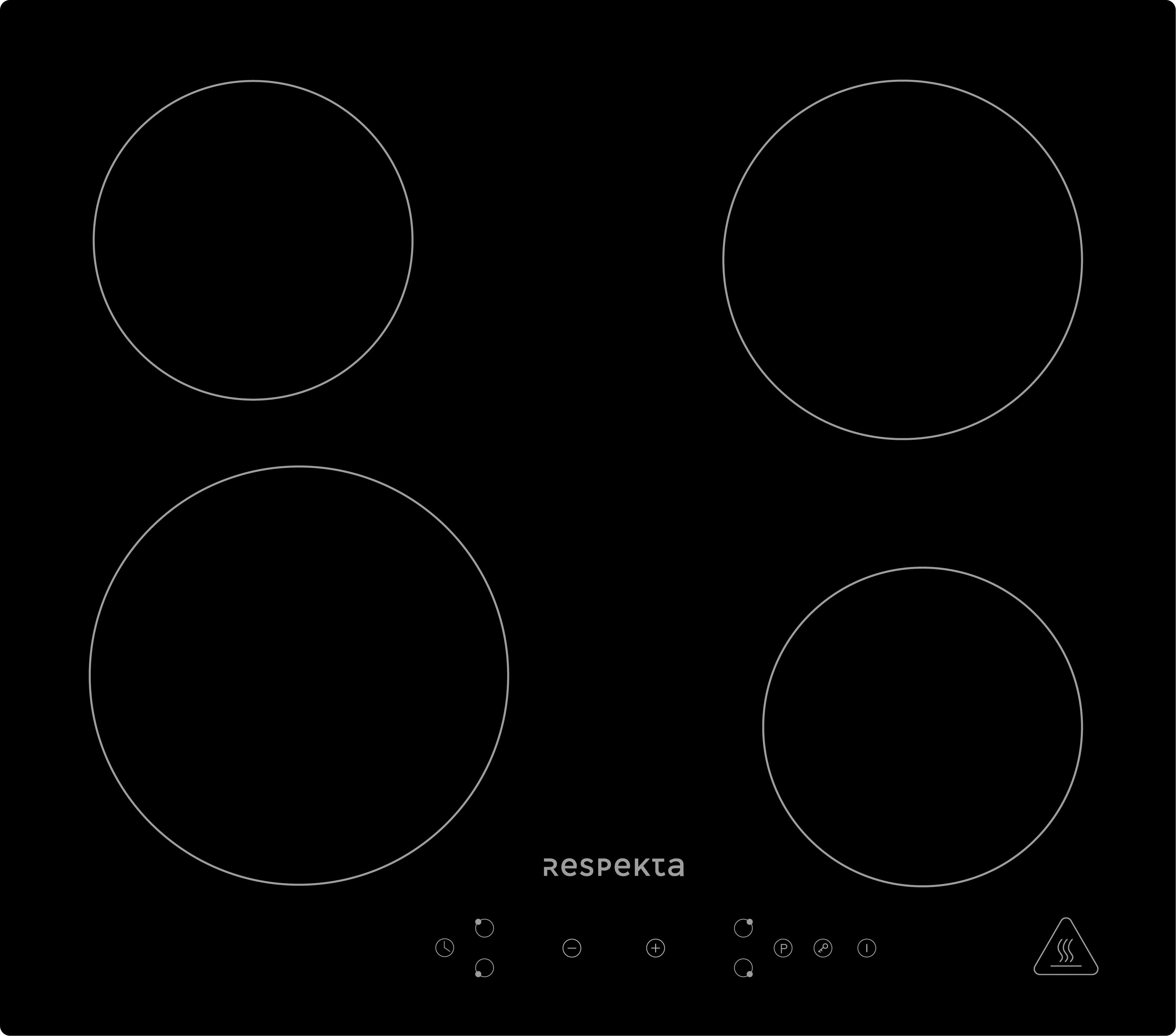 RESPEKTA Induktions-Kochfeld KM 4295I-28