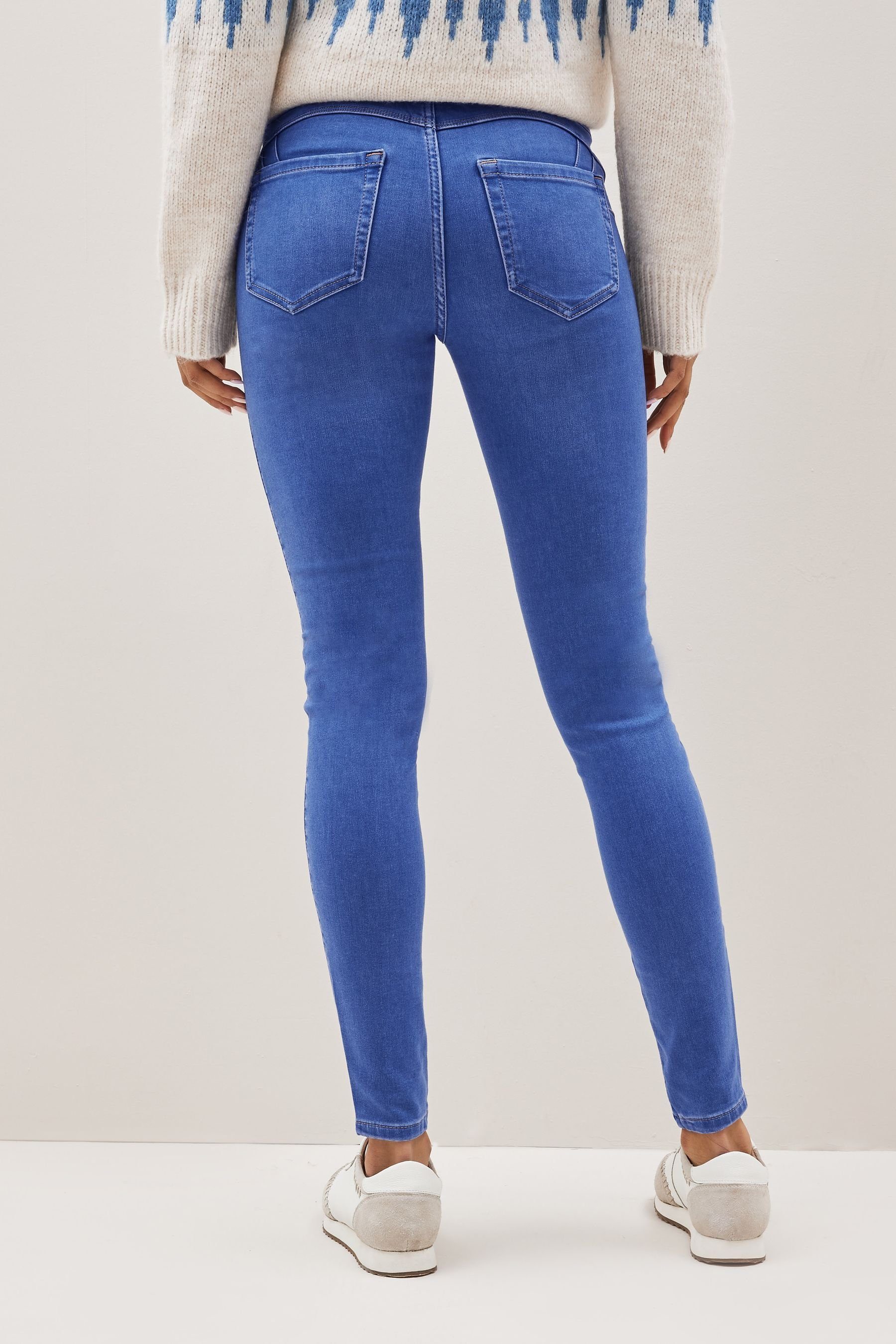 Next Shapingleggings Figurformende weiche Superstretch-Jeansleggings (1-tlg günstig online kaufen