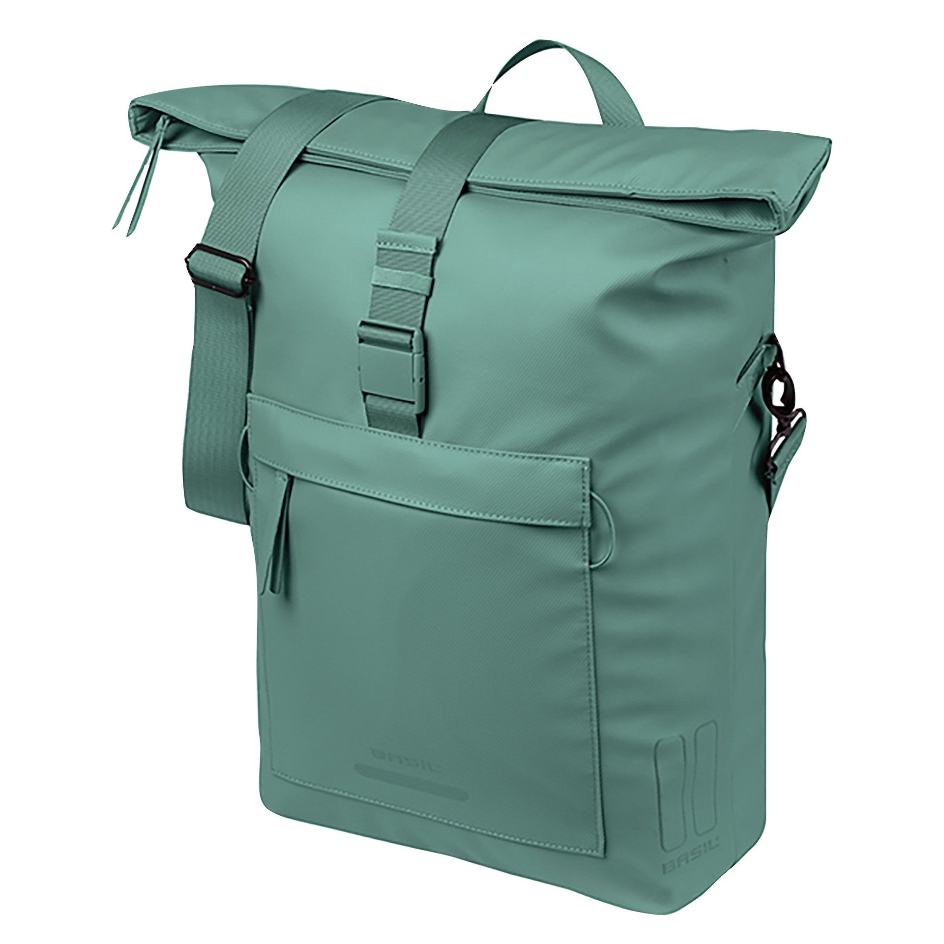 Basil Gepäckträgertasche, Fahrrad-Umhängetasche Brooklyn MIK Hooks