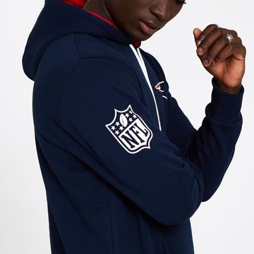 New Era Troyer New Era NFL NEW ENGLAND PATRIOTS Logo Drawstring Hoodie Pullover