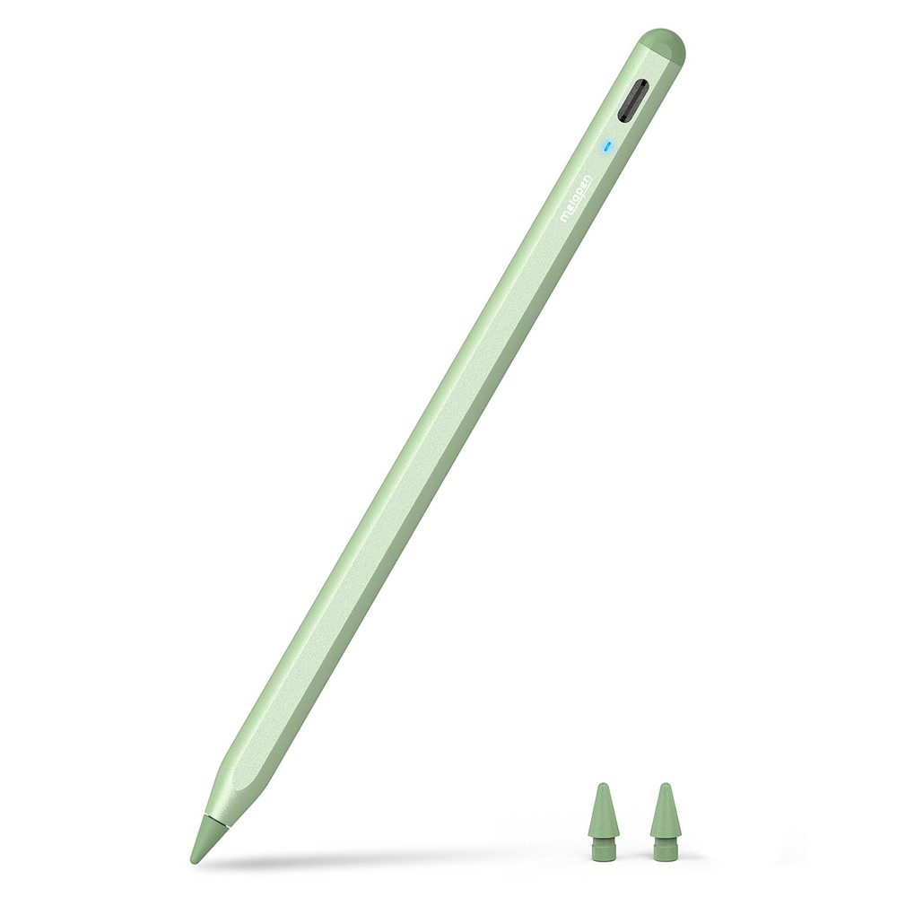 Metapen Eingabestift Tabletstift Zeichenstift Notizstift (Spar-Set, 1-St., 0,1 mm Spitze präzise) Handballenerkennung, Neigungserkennung, magnetisch