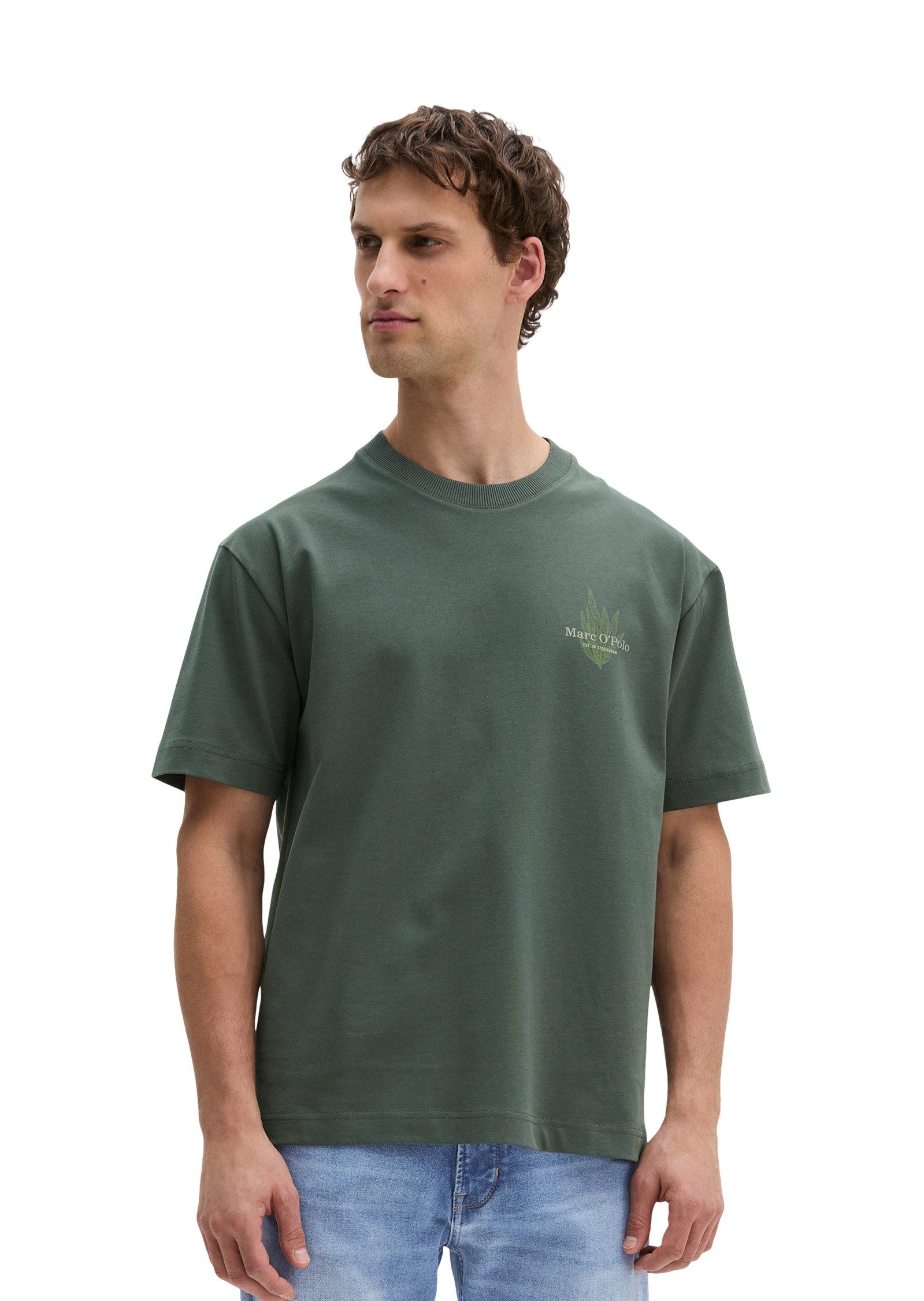 Marc O'Polo T-Shirt mit maritimer Rückenprint