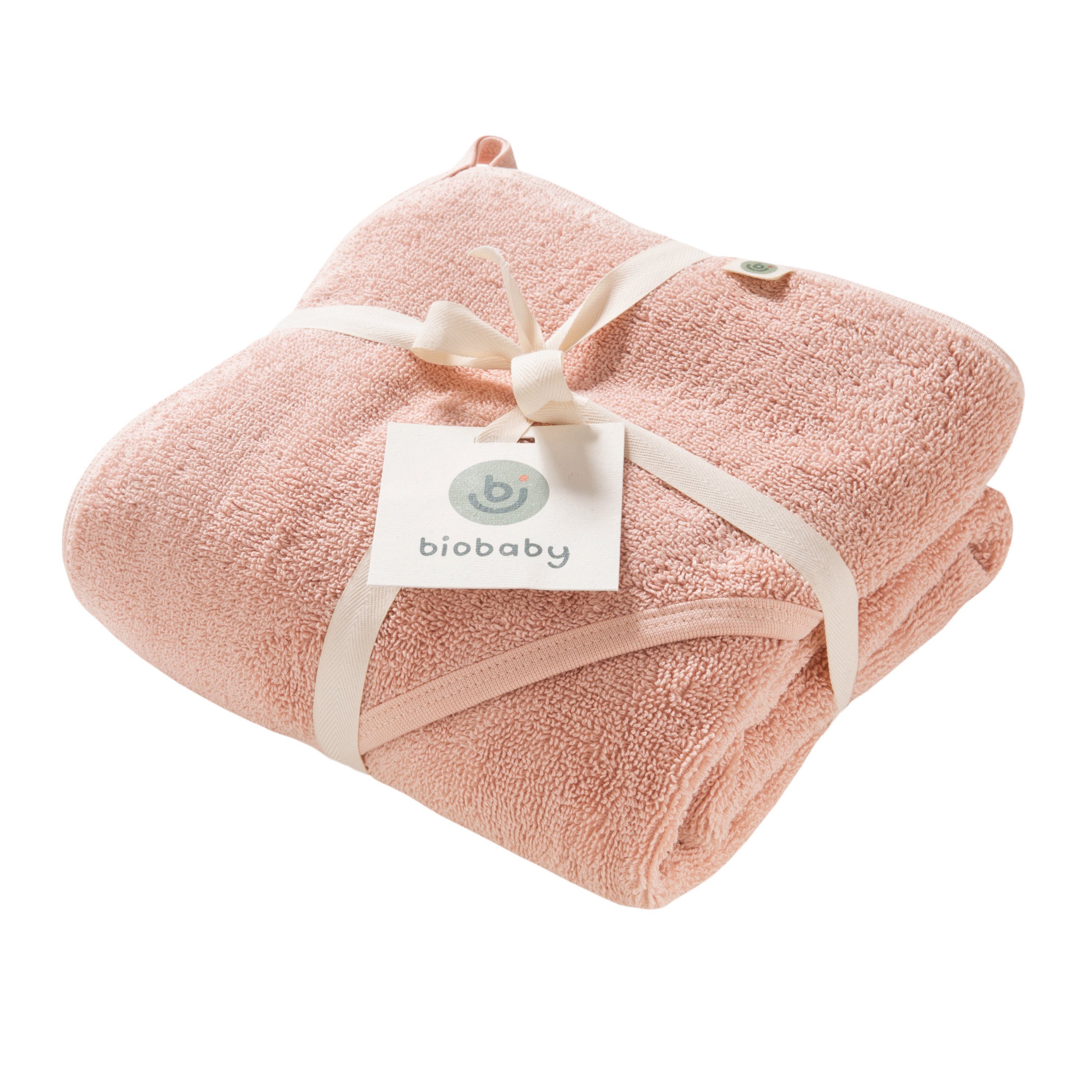 People Wear Organic Kapuzenhandtuch, Biobaby Kapuzenhandtuch, Frottee, 100% Baumwolle (kbA), 80x80cm