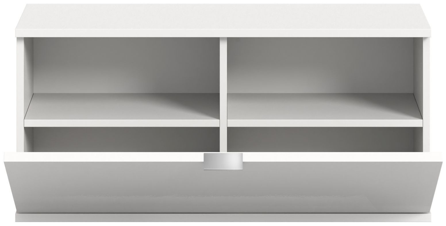 xonox.home Schuhbank Sitzbank/Kommode Projekt X, weiß Nachbildung B/H/T: ca.92 x 42 x 37 cm