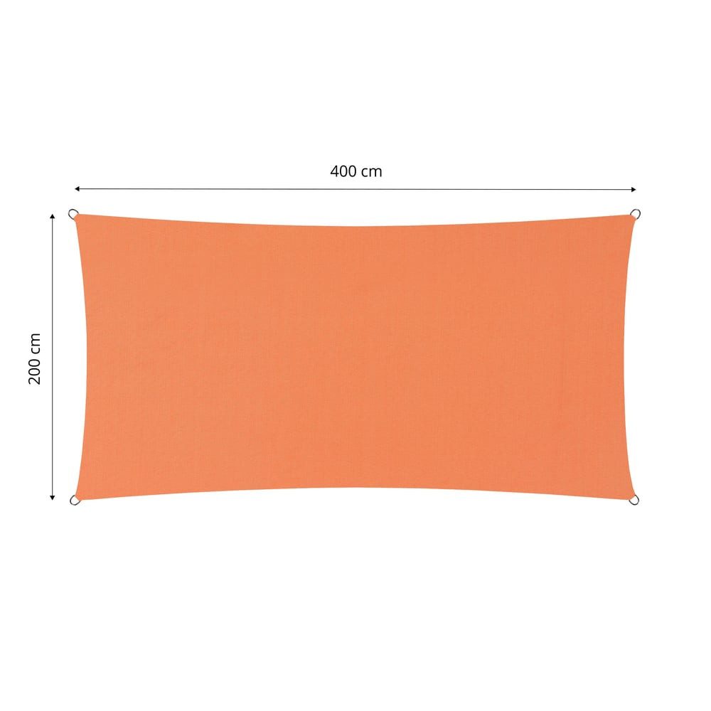 Lumaland Sonnensegel Sonnensegel rechteckig 2x4 m, günstig online kaufen