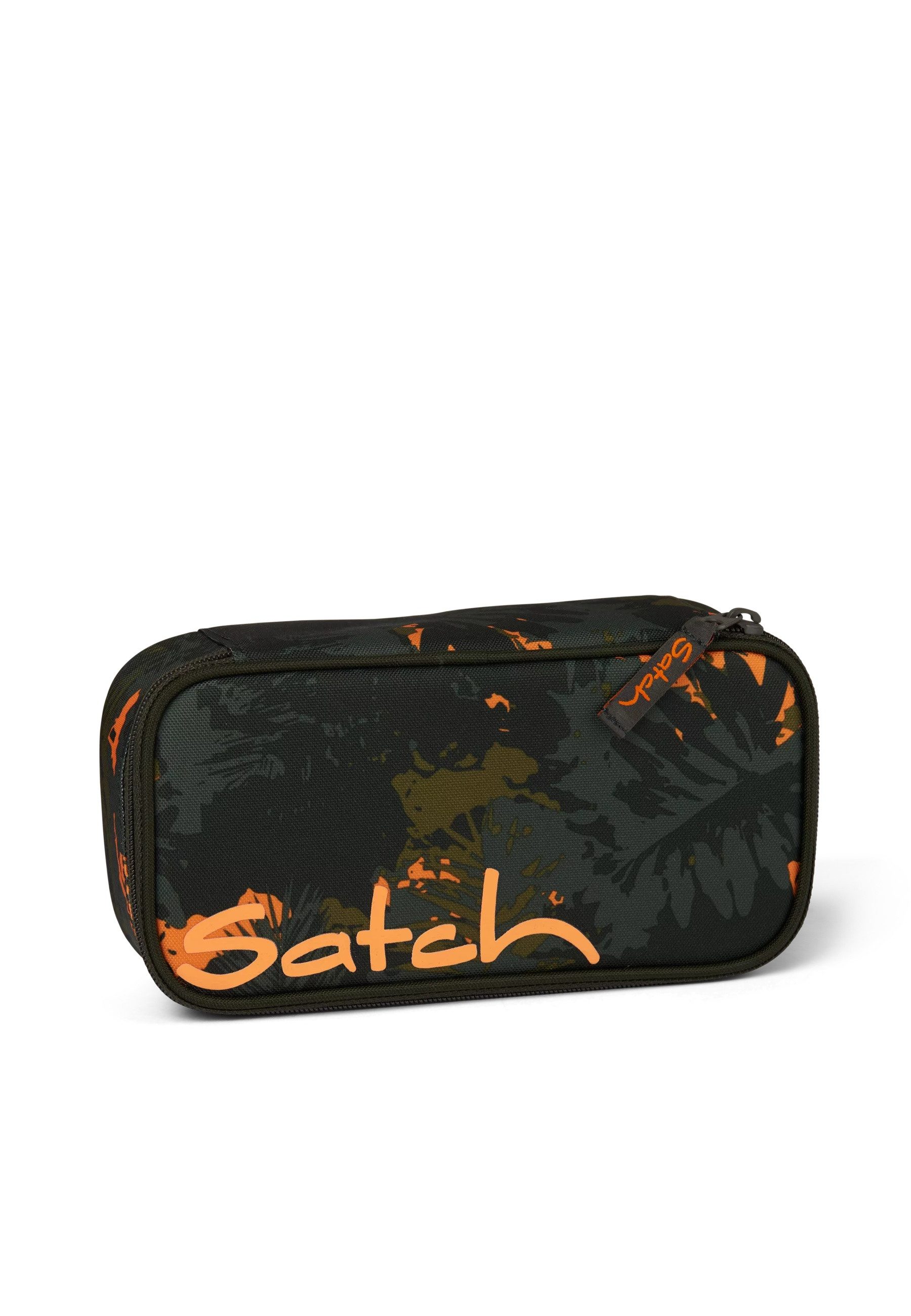 Satch Federmäppchen Schlamperbox ., (2-tlg), inklusive Geodreieck und Stundenplan