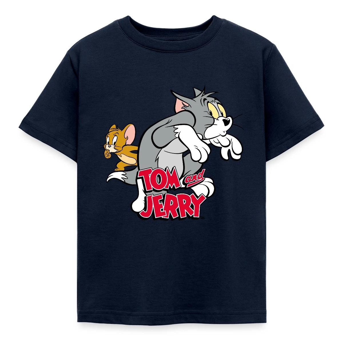 T-Shirt Tom Und Jerry Auf Samtpfoten Kinder T-Shirt