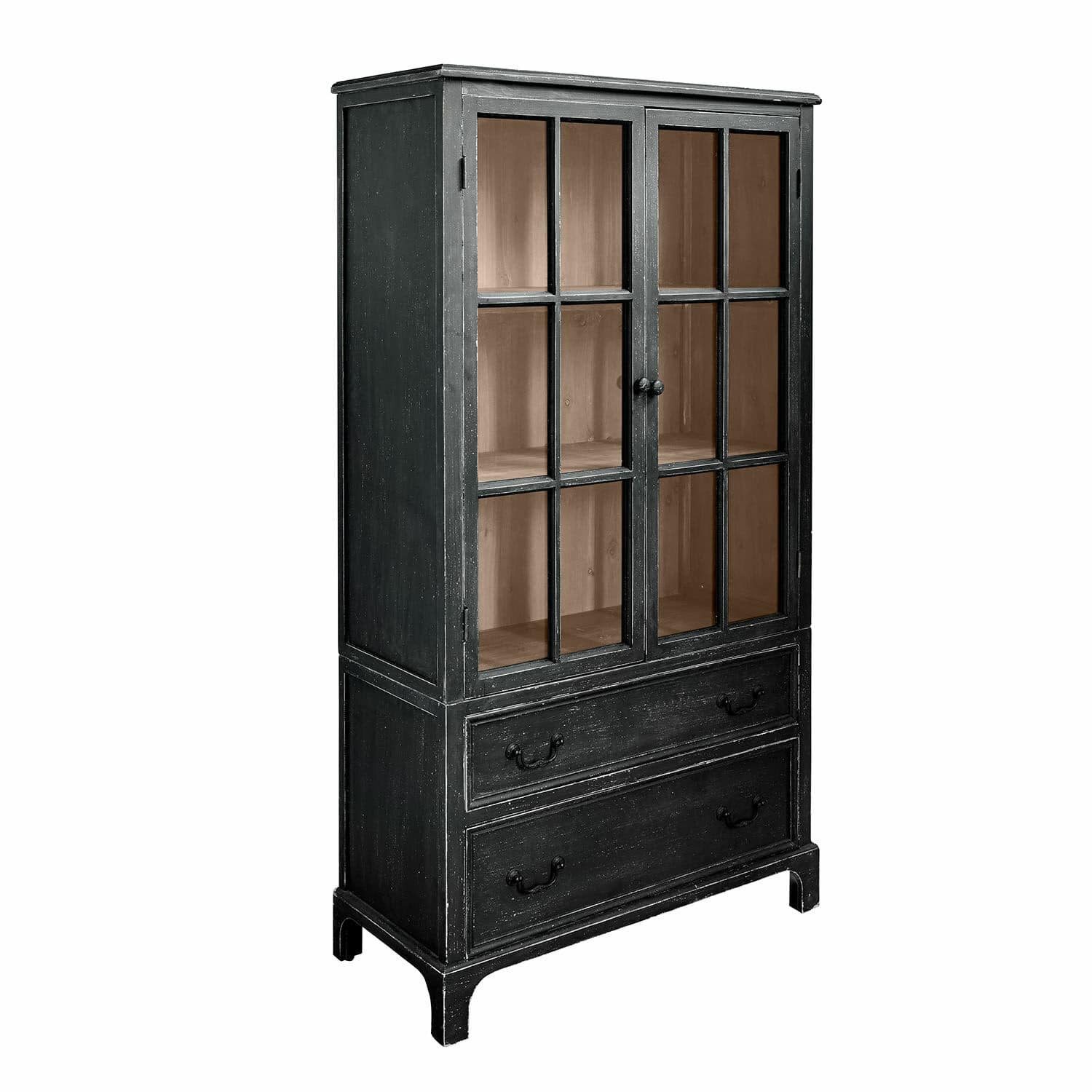 Mirabeau Hochschrank Schrank Jarrowfield antikschwarz
