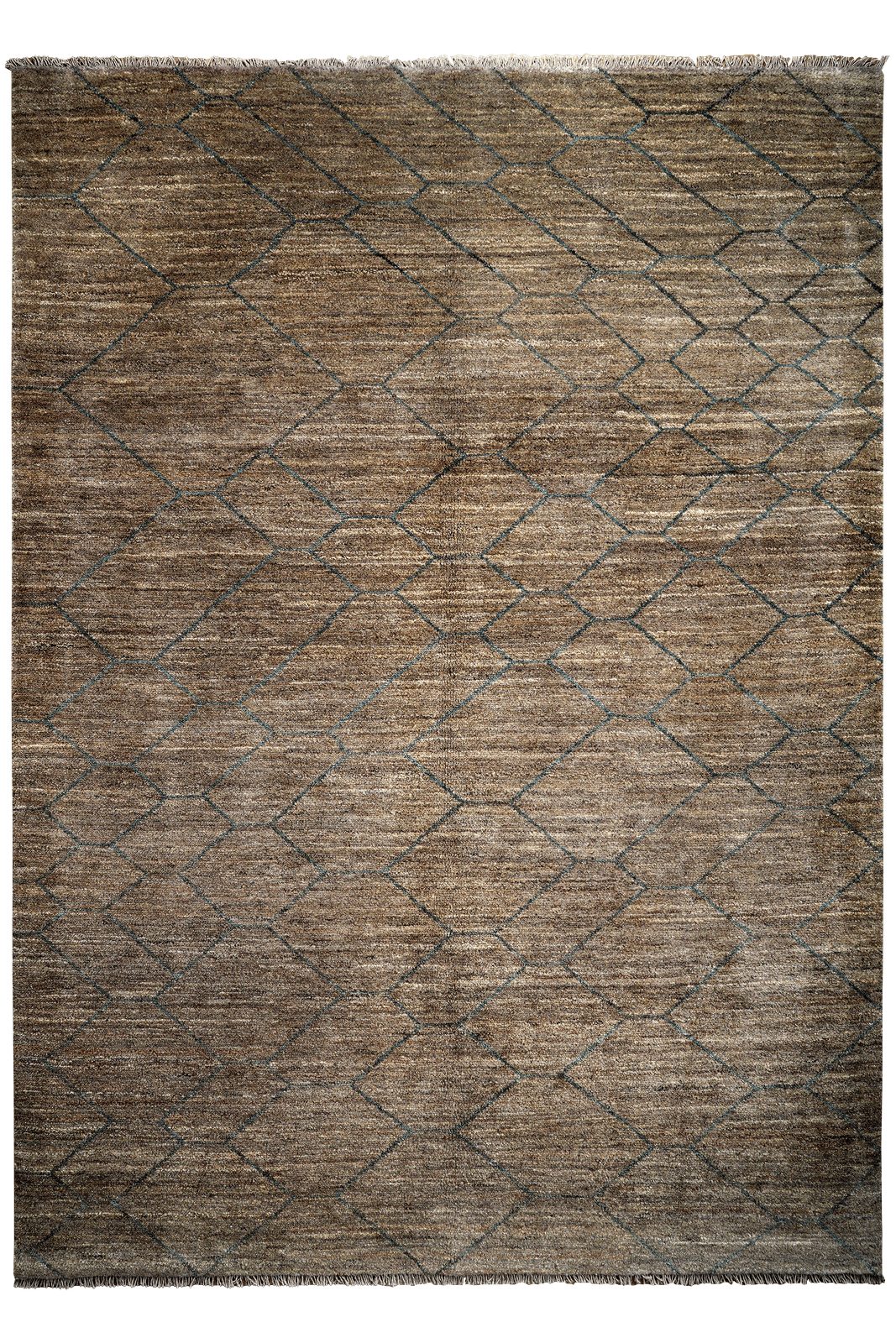 Looma Hochflor-Teppich Gabbeh Basi 288x209cm, rechteckig, Höhe: 15 mm, Basi, Schurwolle, Unikat