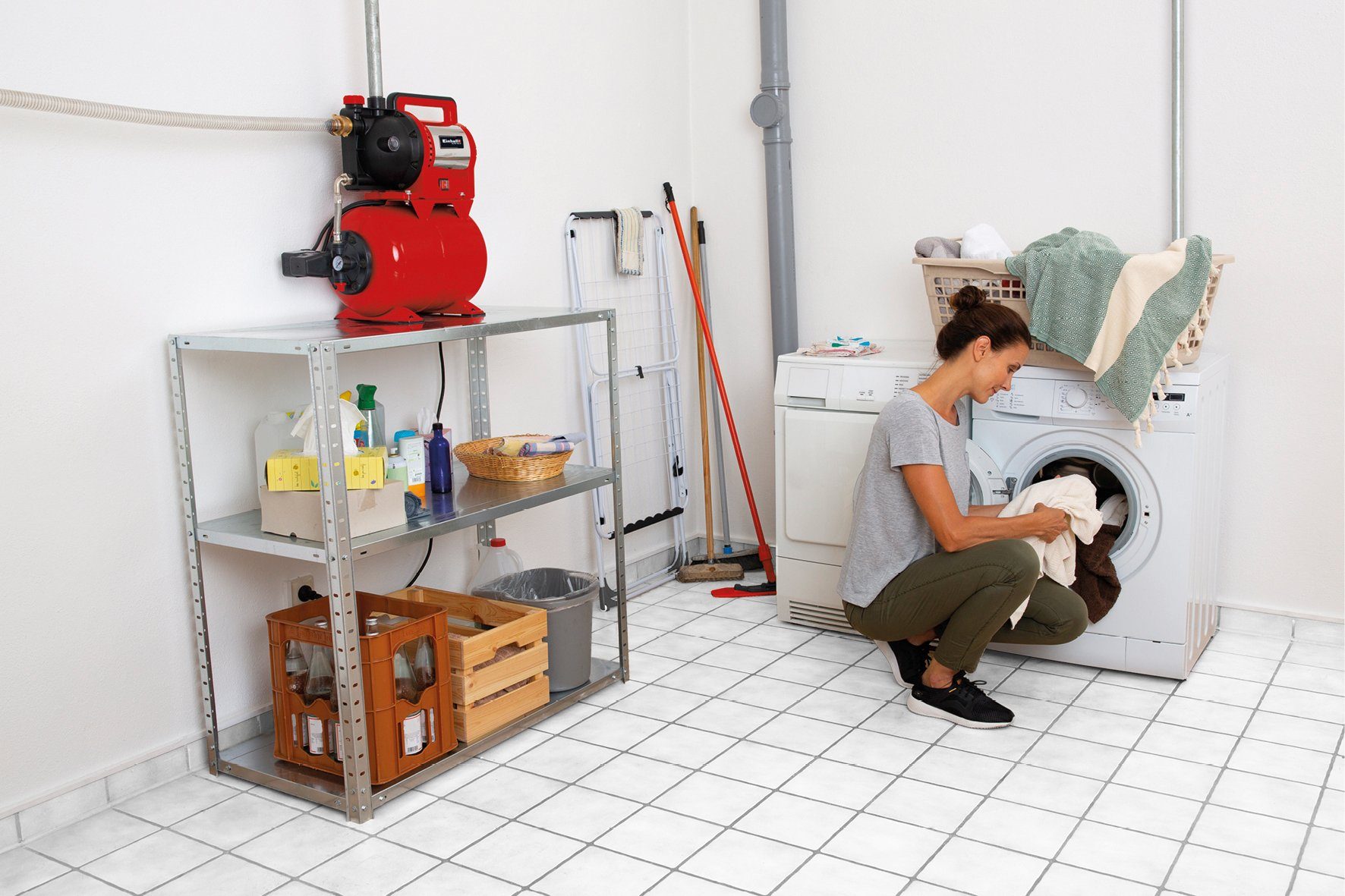 Einhell Hauswasserwerk GC-WW 1045 N, 4.500 l/h max. Fördermenge