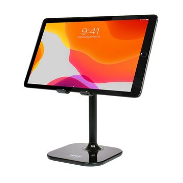 Port Designs PORT DESIGNS Ergonomischer Smartphone Stand, aus Aluminium und Kunststoff, schwarz Halterung