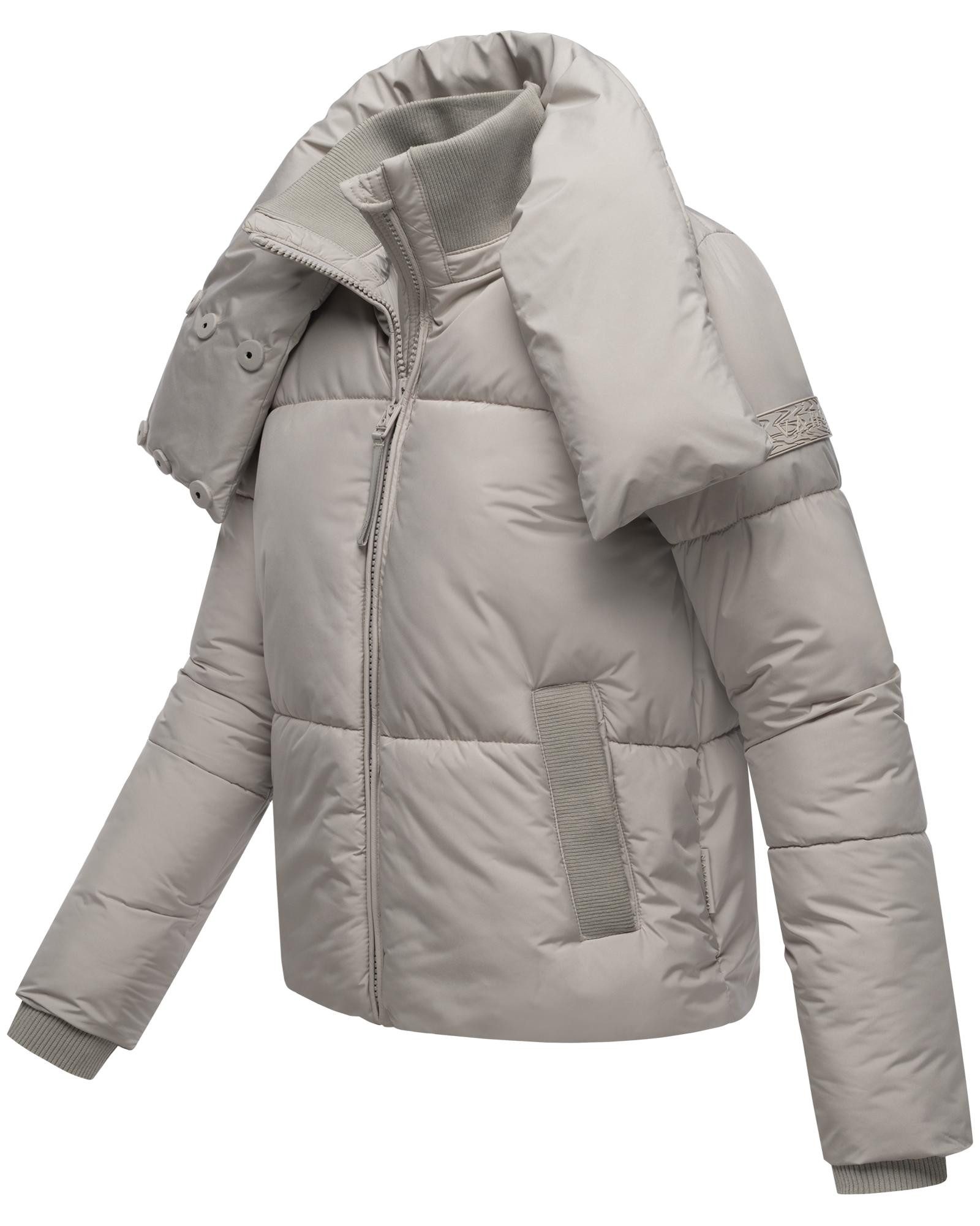 Navahoo Outdoorjacke Traumelfe 14 Winter Steppjacke mit hohem Kragen – Bild 2 von 5