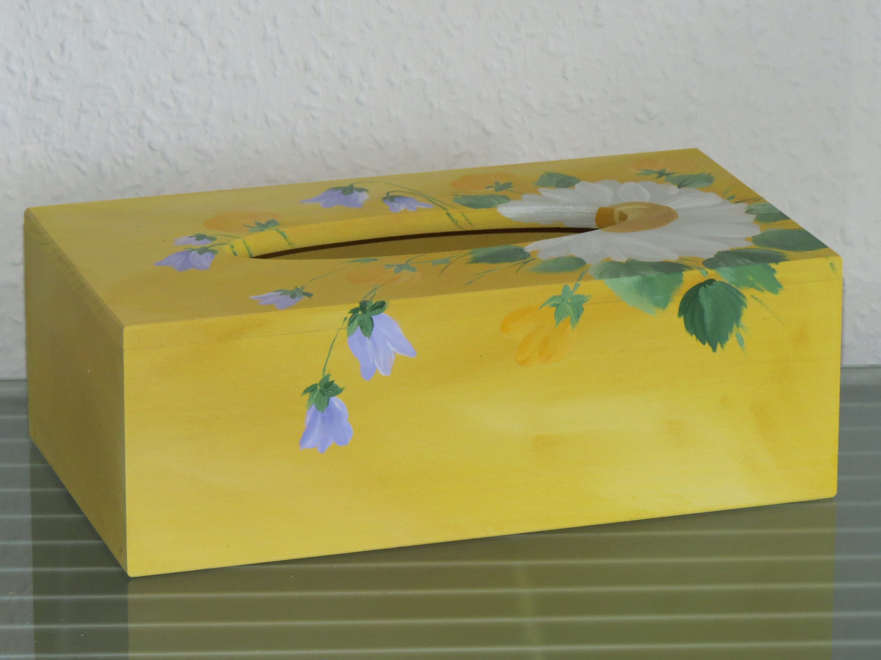 Holzprodukte Kiste Kosmetikbox Kosmetiktücherbox Spender Holz Tücherbox Taschentuchbox