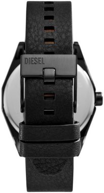 Diesel Quarzuhr SCRAPER, (Set, 2-tlg., mit Armband), Armbanduhr, Herrenuhr, ideal auch als Geschenk