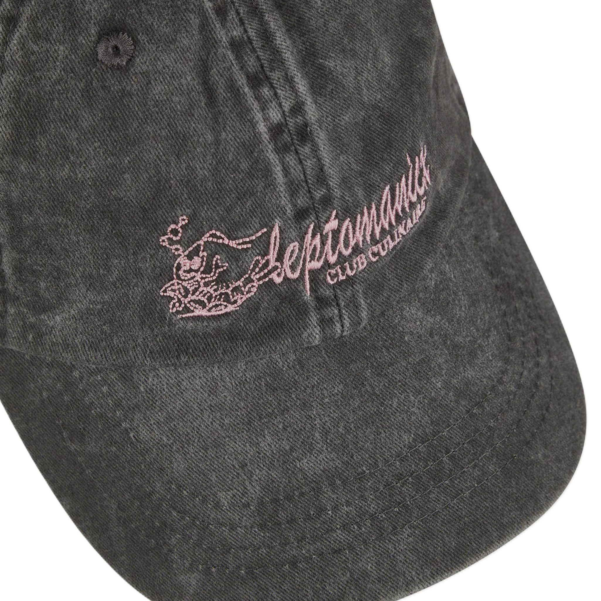 Cleptomanicx Baseball Cap Cleptomanicx Dad Cap "Club Cullinaire" Washed Black One Size (Basecap, Basecap, Dad Cap, 6-Panel-Cap)