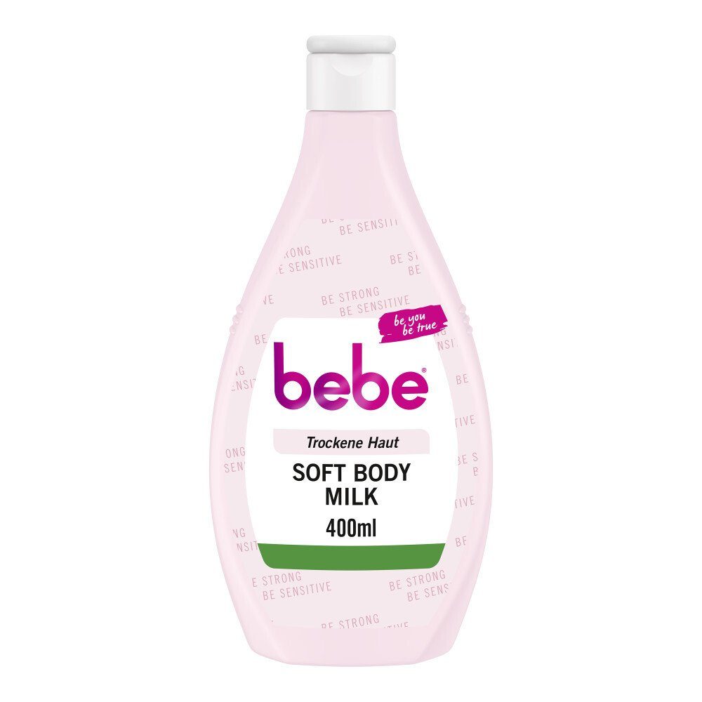 bebe Bodylotion Soft Body Milk 6er-Pack (6x 400ml) | Körperlotionen
