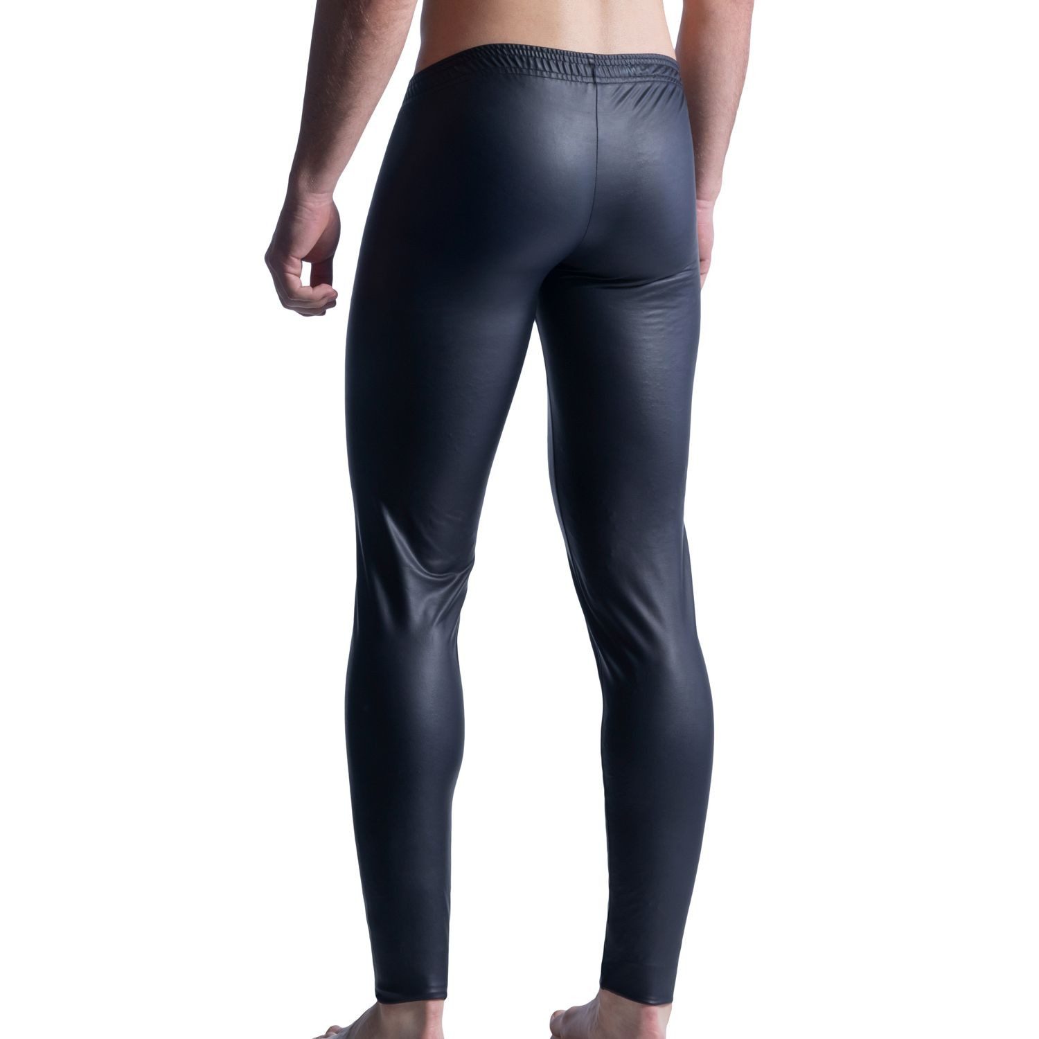 MANSTORE Leggings M510 Tight Leggings Männerleggings mit Latexfeeling L