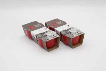 Staub Dessertschale Keramik Dessertschale Auflaufform Förmchen, rund, 6er Set Kupfer, Spülmaschinenfest