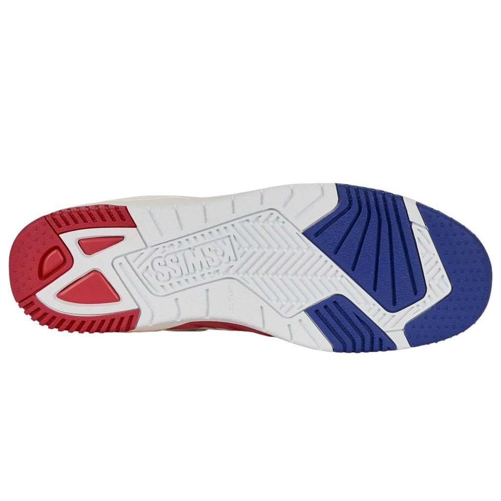 K-Swiss Si-18 Rival (Leder) cremeweiss/navy/rot Herren Sneaker – Bild 3 von 5