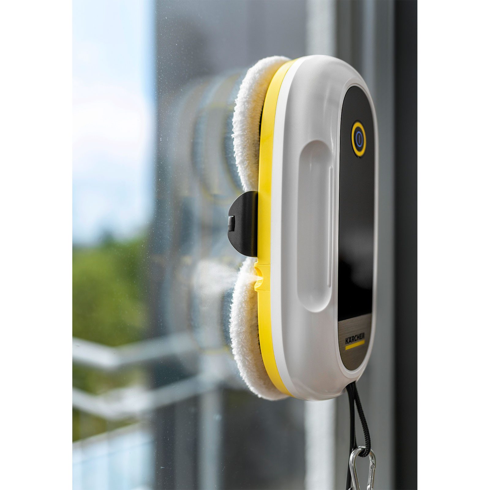 KÄRCHER Multi-Sauger Kärcher RCW 2 Extra Fensterputzer Fensterwischroboter, Intelligenter Fensterroboter für streifenfreie Reinigung