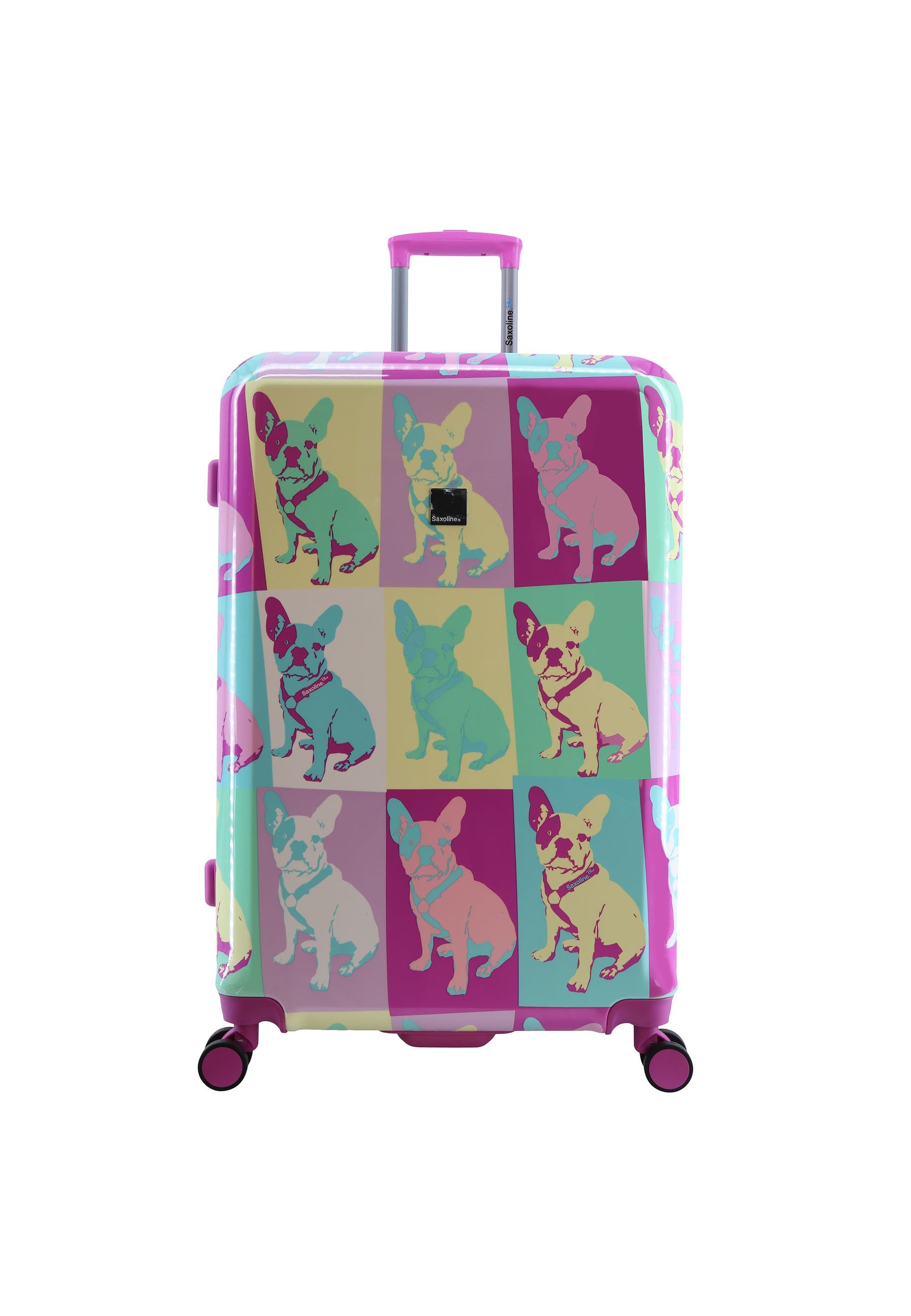 Saxoline® Koffer Bulldog Emotion, aus ABS- und PC-Materialien