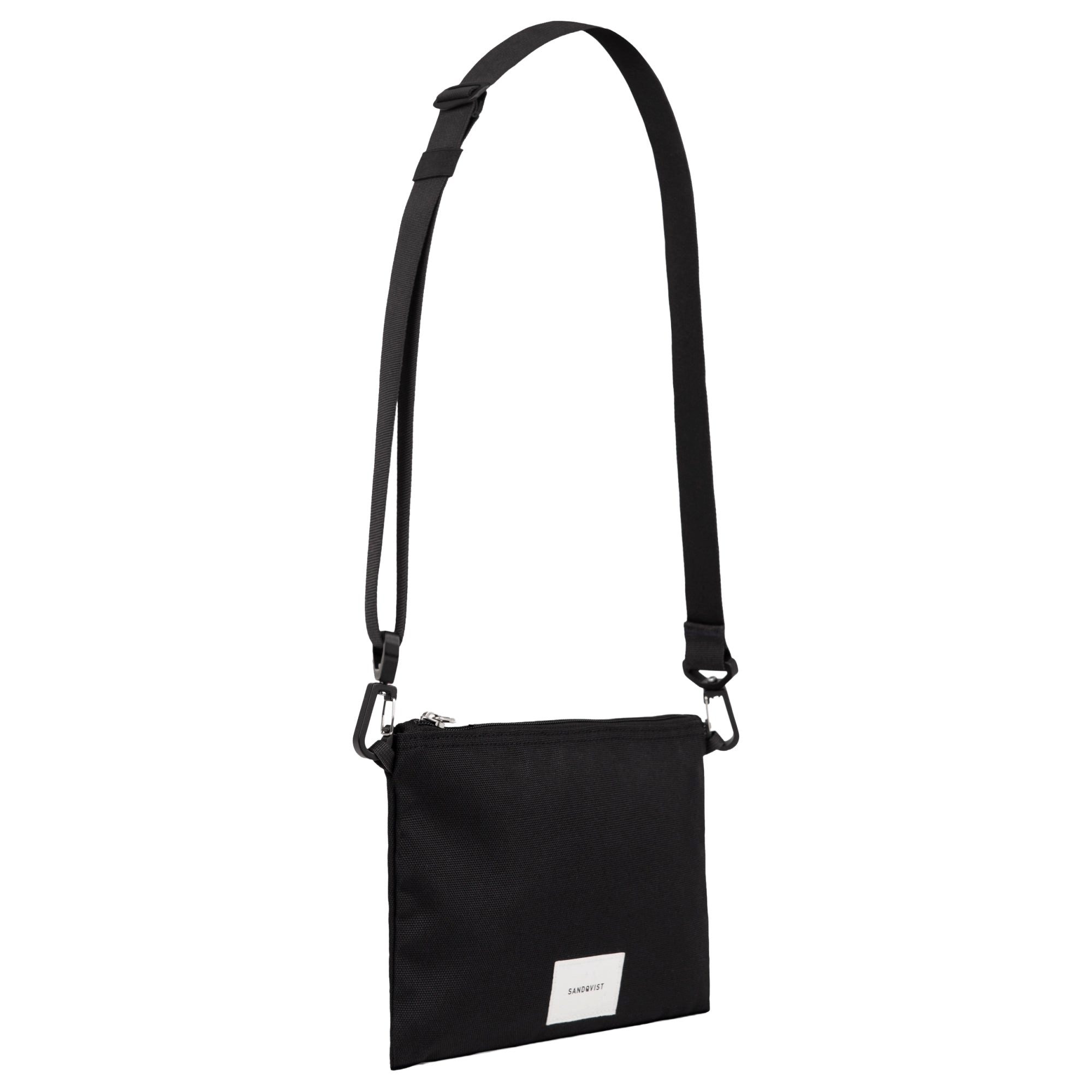 Sandqvist Umhängetasche Ground Sacoche Slim - Umhängetasche 25 cm (black)