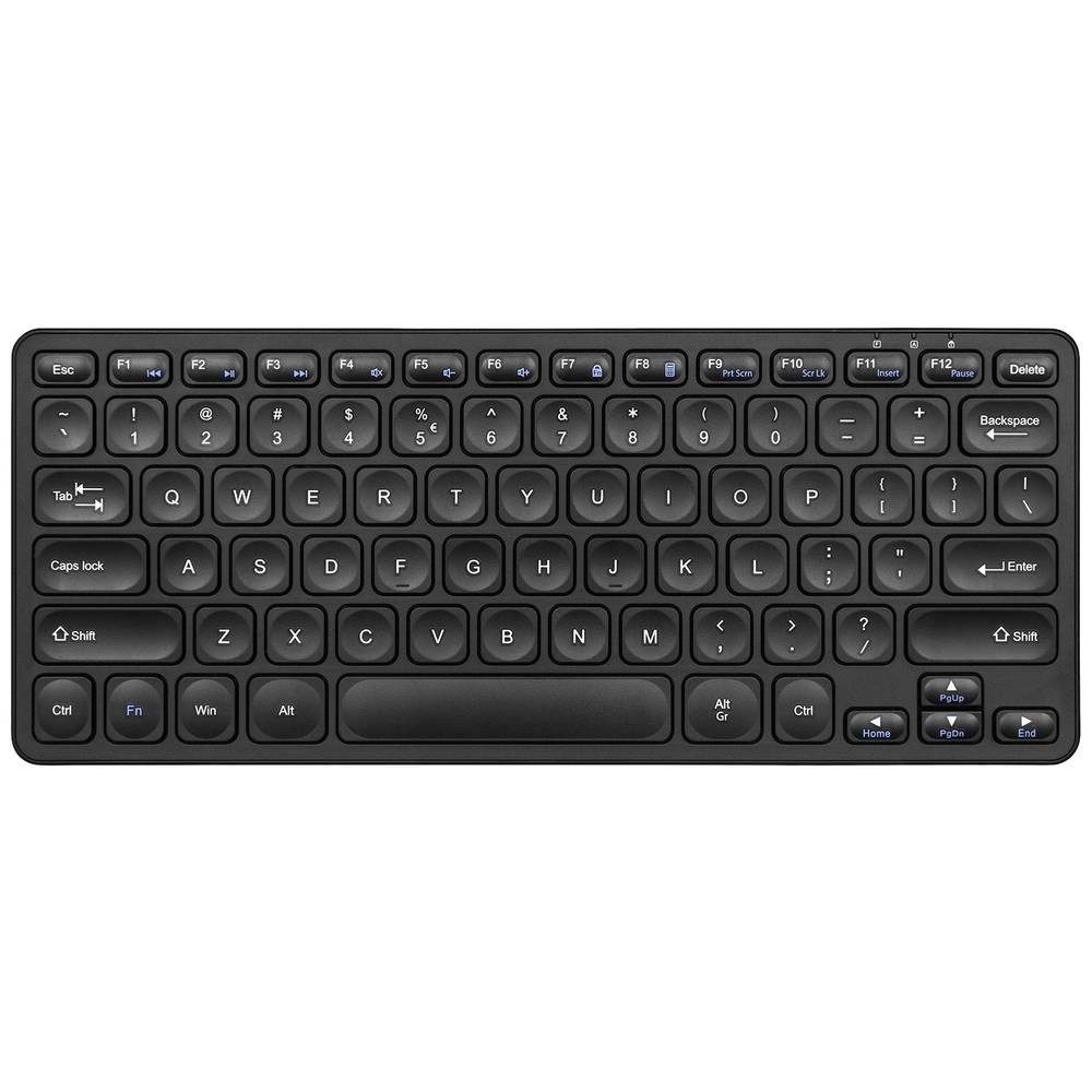 Perixx Wired mini scissor-switch DE keyboard with 4 Hubs 12308 Tastatur (USB-Hub)