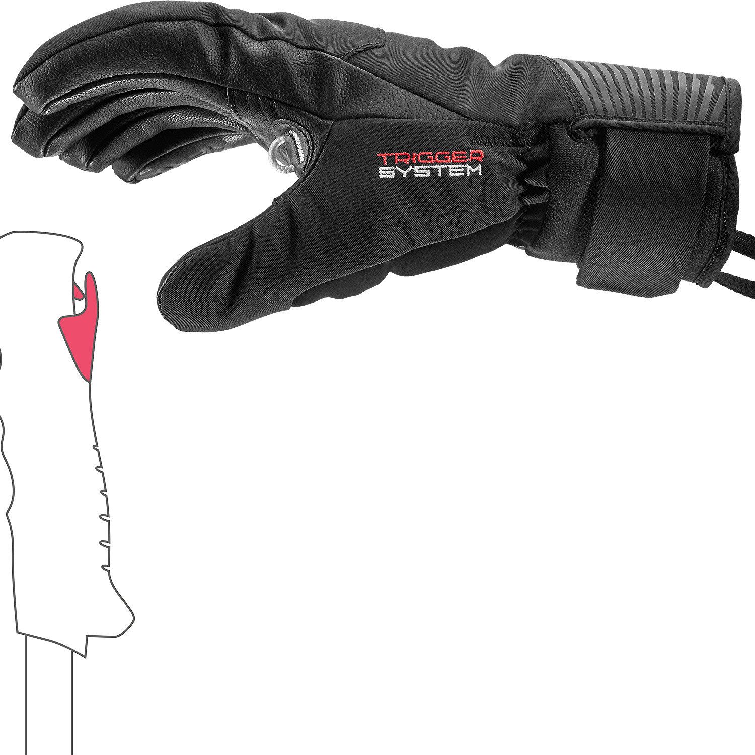 Leki Langlaufhandschuhe Handschuhe Sparrow 3D Wo