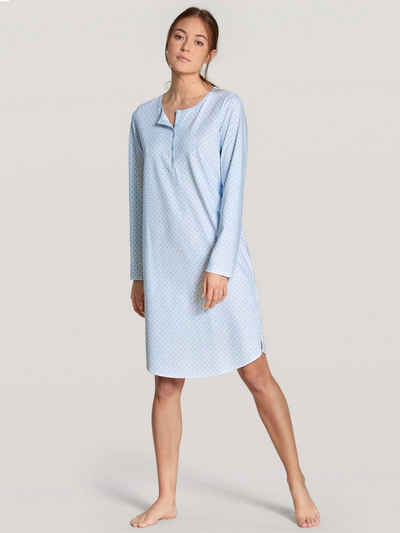 CALIDA Nachthemd »Calida Nachthemd 37156 cerulean blue« (1 Stücik, 1-tlg., 1 Stück)
