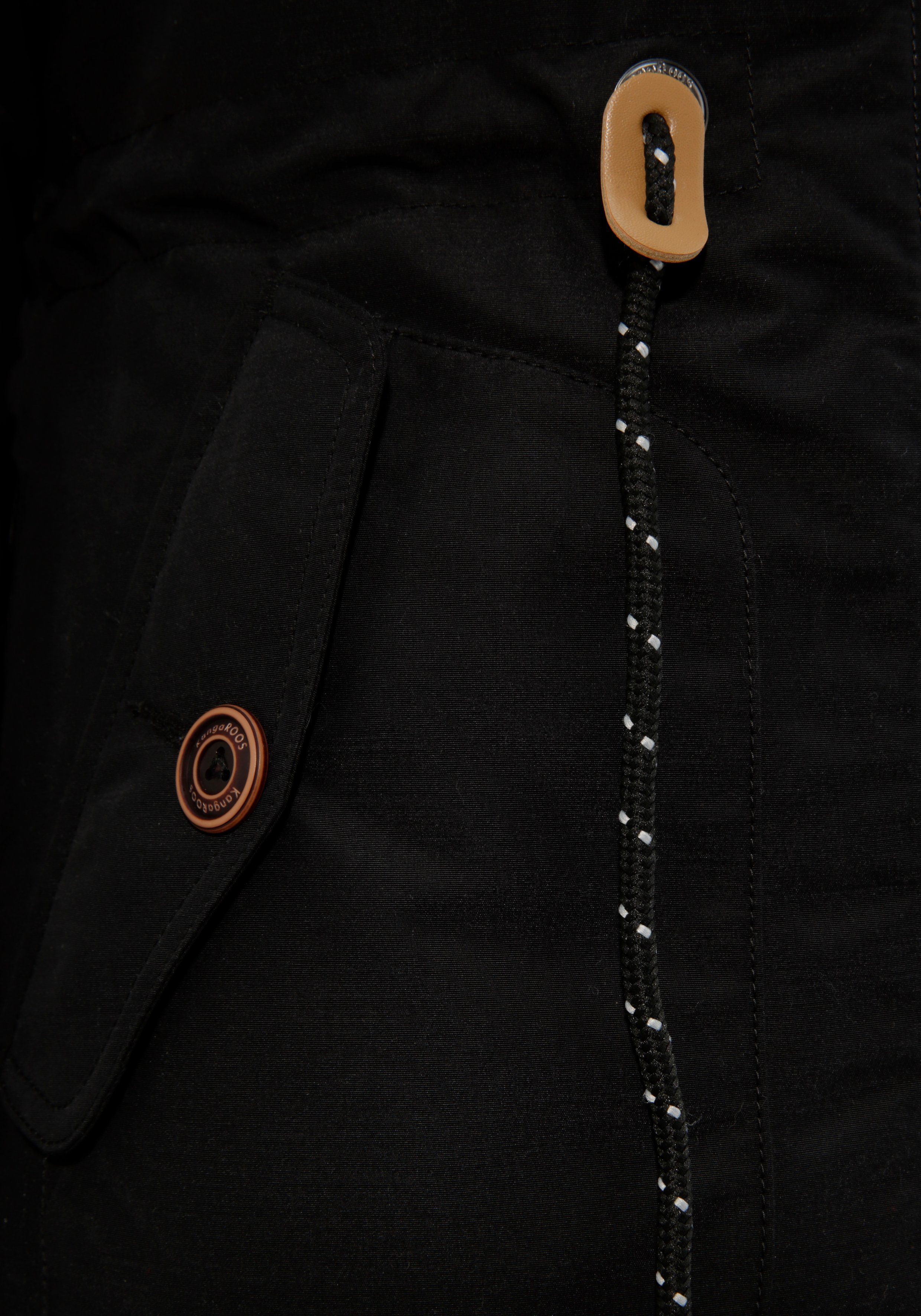 KangaROOS Winterjacke mit Fleece-Fütterung