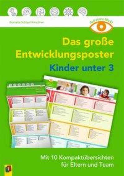 Verlag an der Ruhr Poster Auf einen Blick: Das große Entwicklungsposter - Kinder unter 3