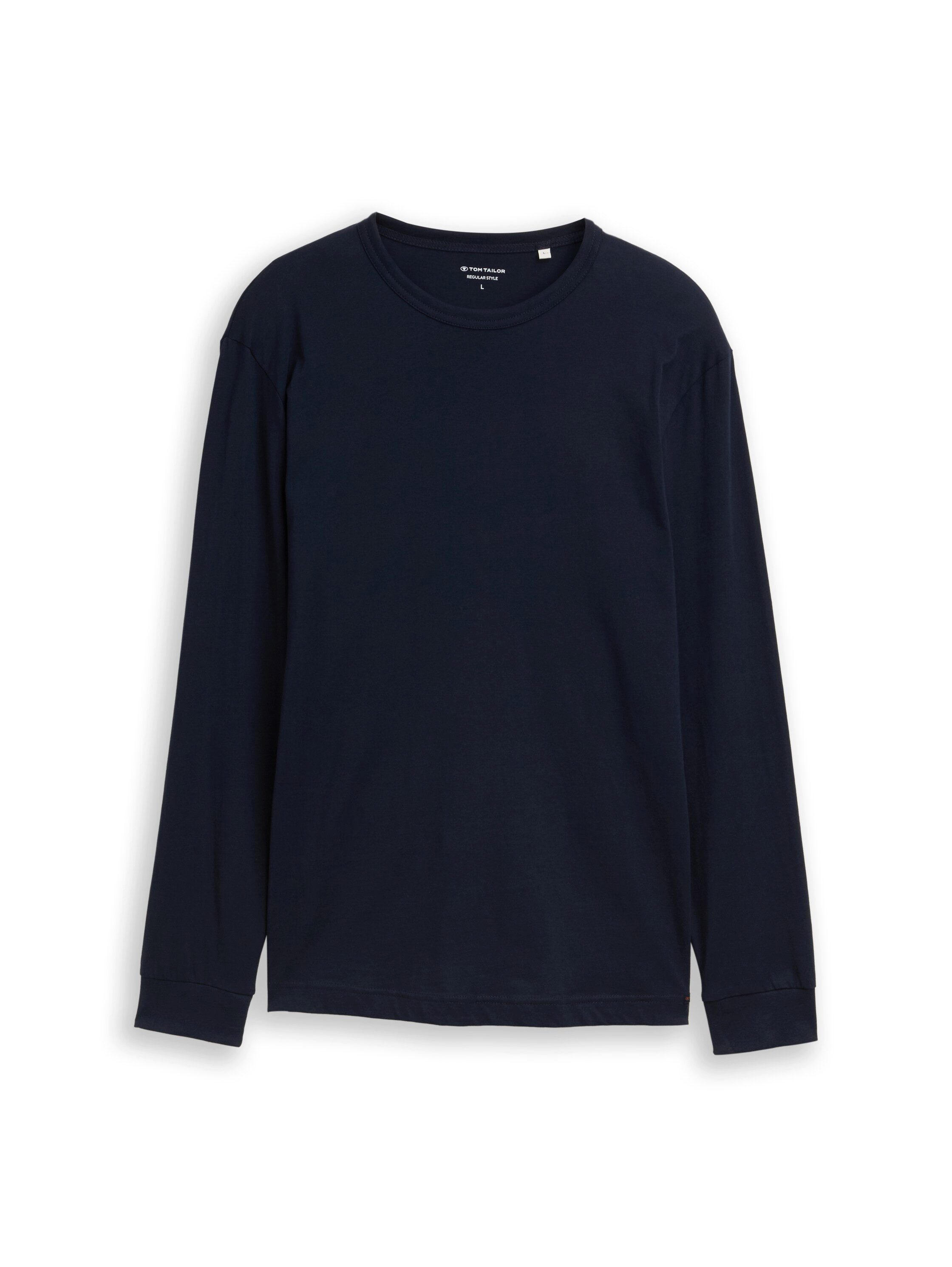 Langarmshirt Langarmshirt aus Baumwolle
