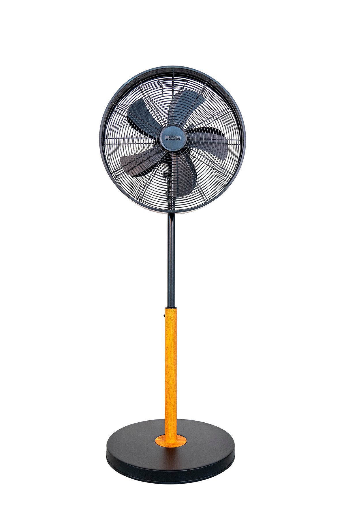 Standventilator Black Steel 86725