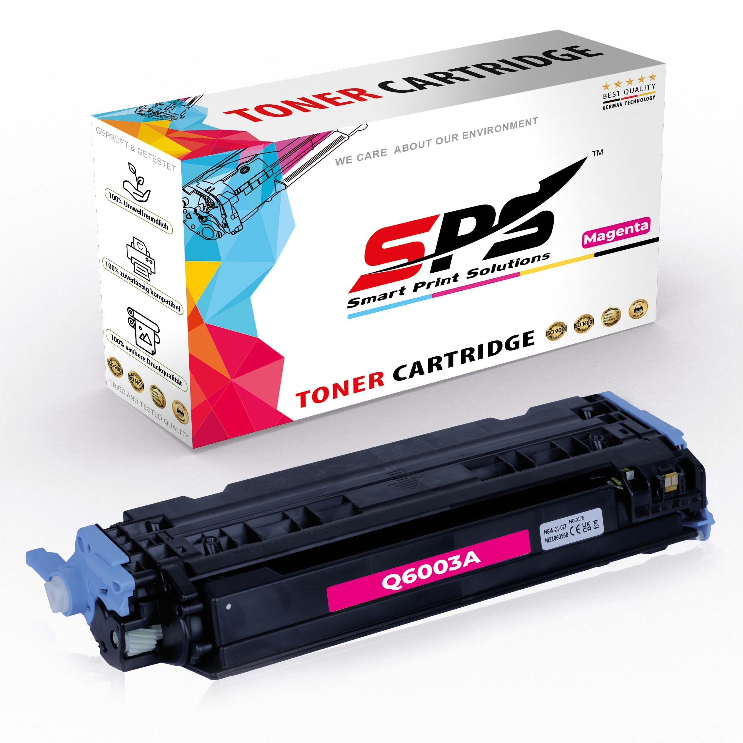 SPS Tonerkartusche Kompatibel für HP Color Laserjet CM1015 124A Q6003, (1er Pack)