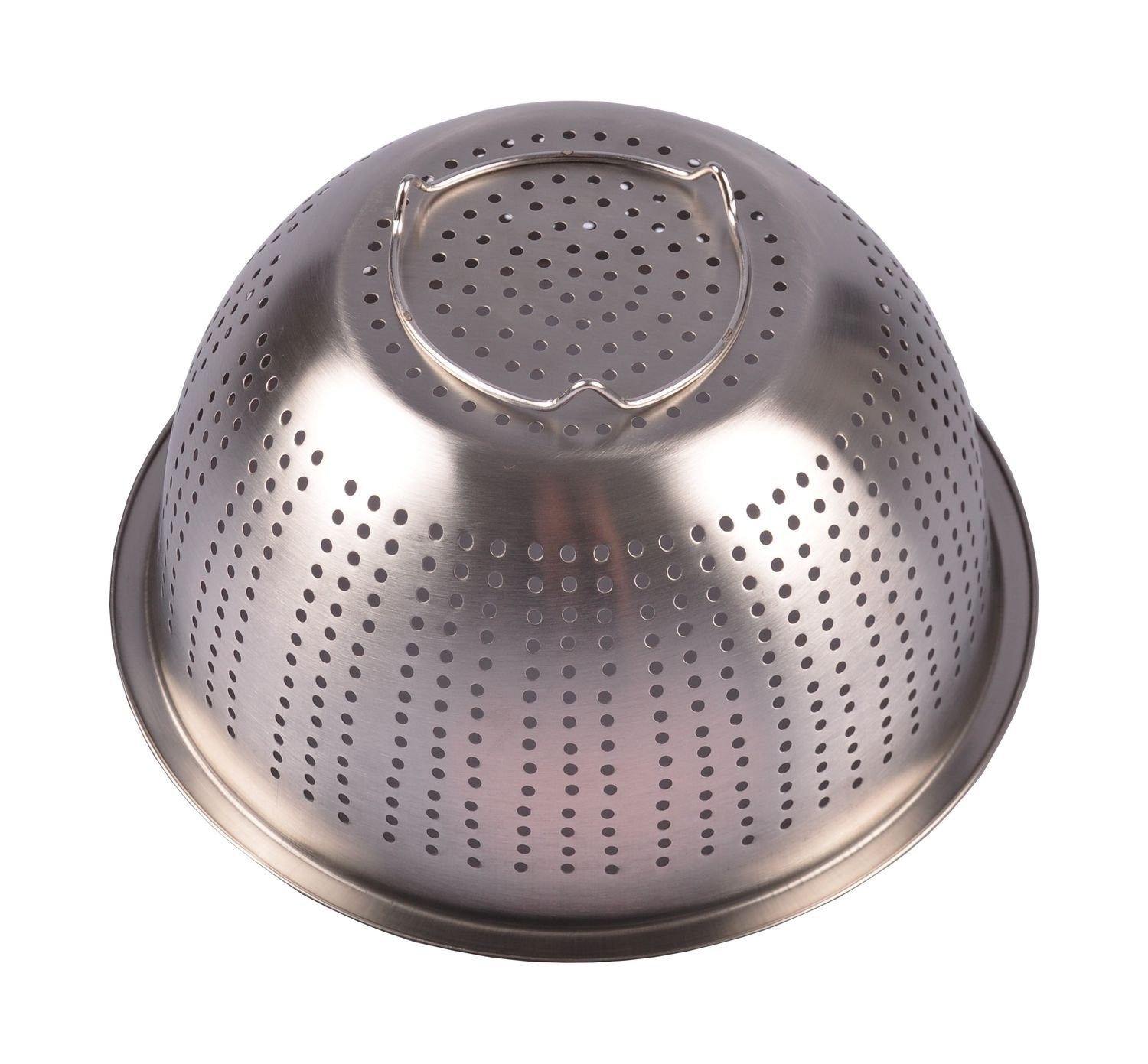 BURI Nudelsieb Edelstahl Sieb Durchschlag Seiher Abtropfsieb Küchensieb Nudelsieb, Edelstahl