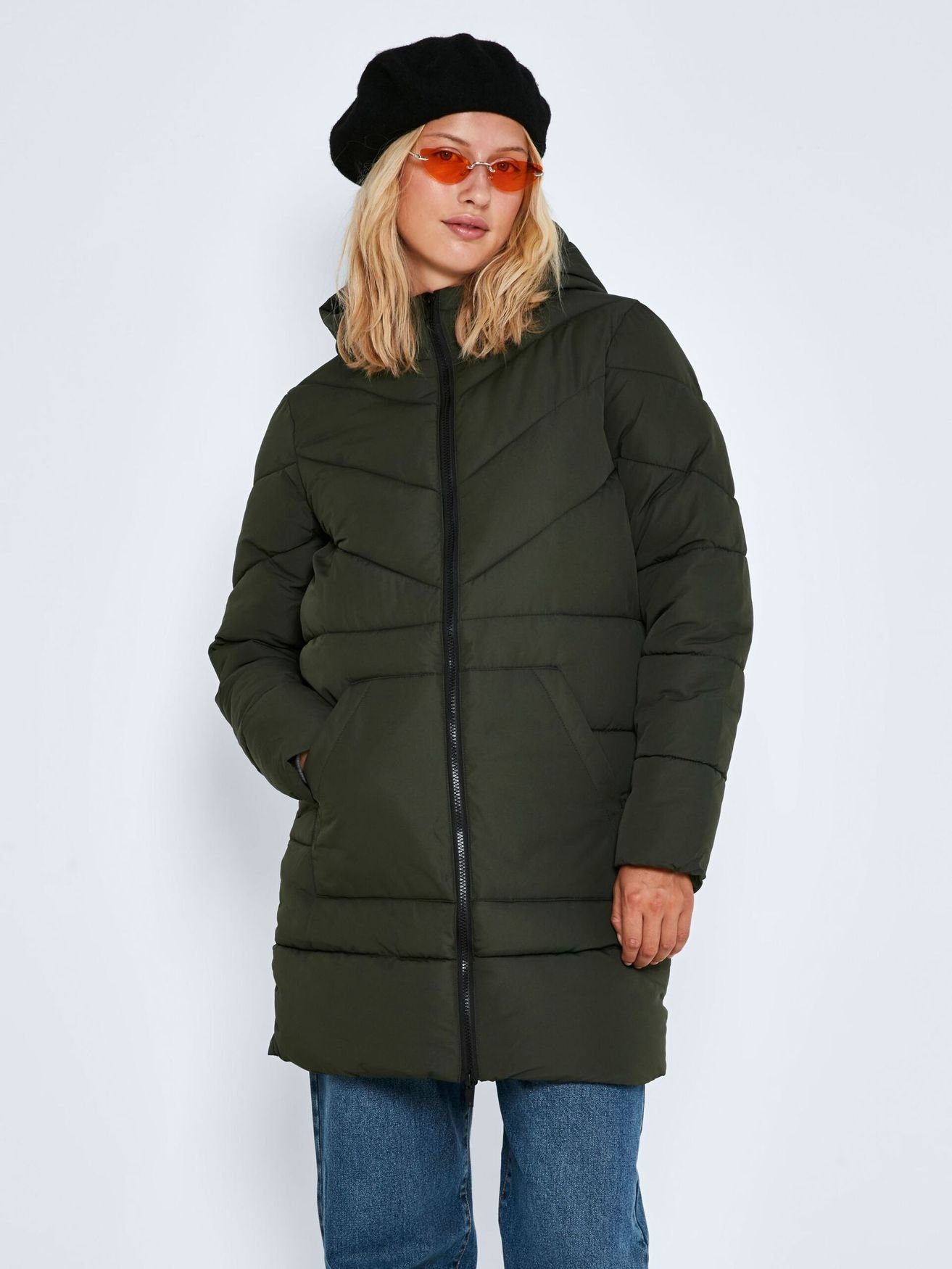 Happy Cherry Mädchen Winterjacke - Warme Daunen Parka Mit Kapuze 110-140 Cm