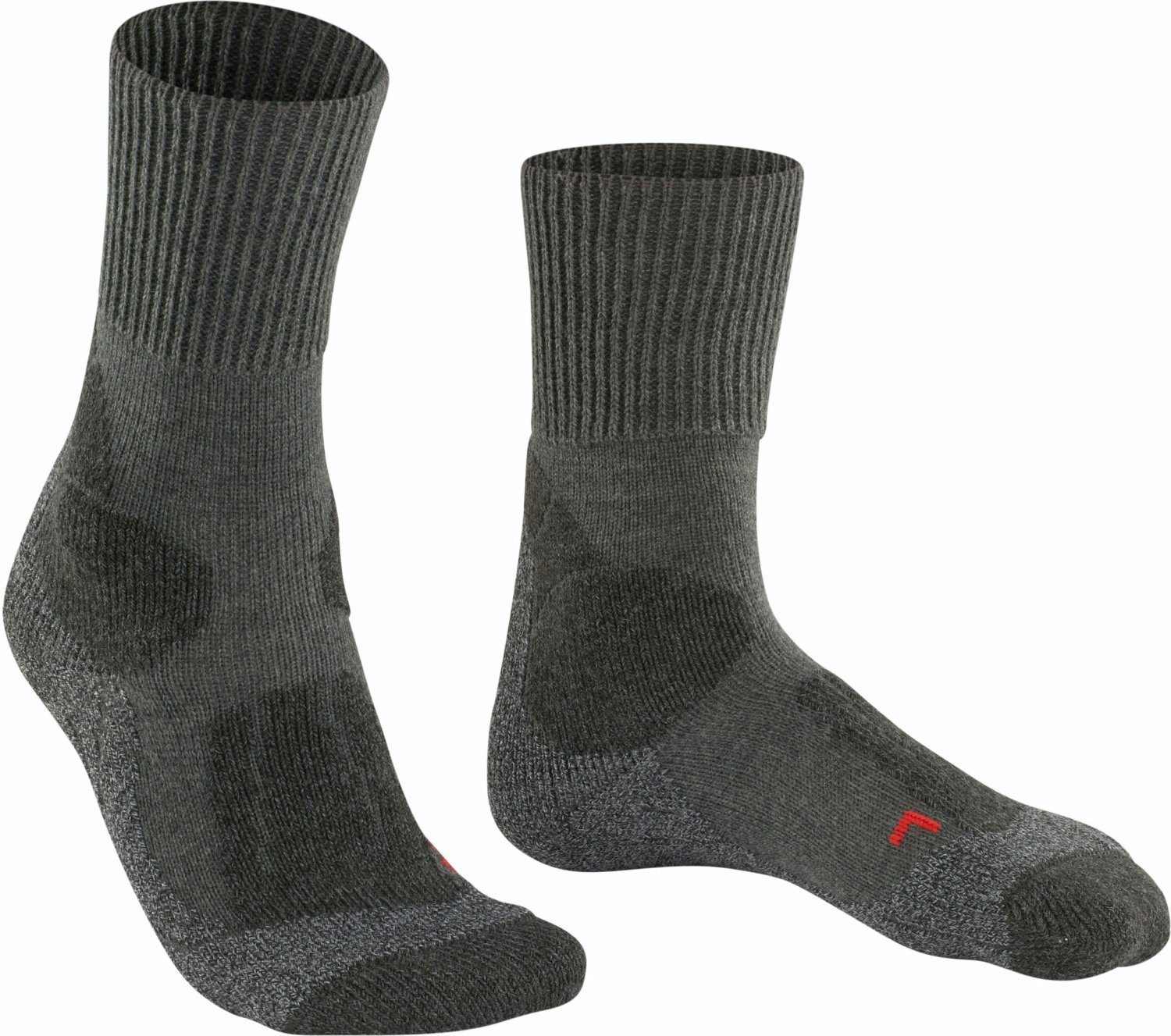 FALKE Wandersocken 1 Women TK MEL. Falke Socken Trekking ASPHALT