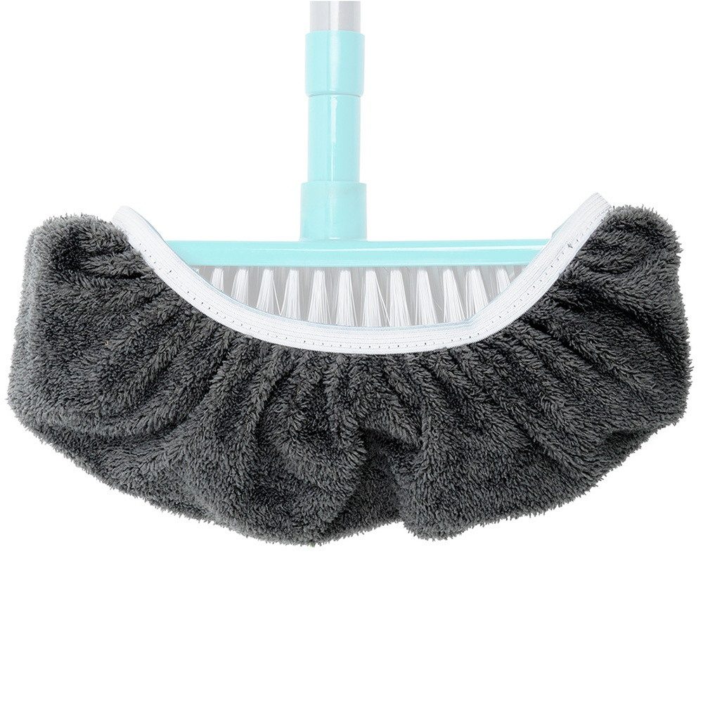 Vilde Universal für Besen mit Gummizug Wischbezug (Mikrofaser, 9x31 cm, 1-tlg., maschinenwaschbar 40°C, antistatisch, 31 cm lang)