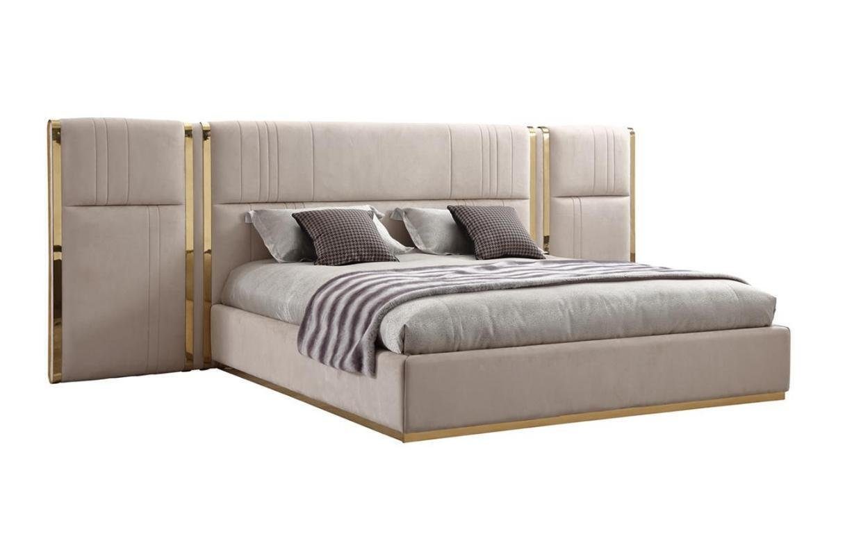 Neu Bett Bett Schlafzimmer nur Bett Europa Made JVmoebel Doppelbett Palast 1x Hotel Nachttische), (1-tlg., Luxus Betten Design ohne in