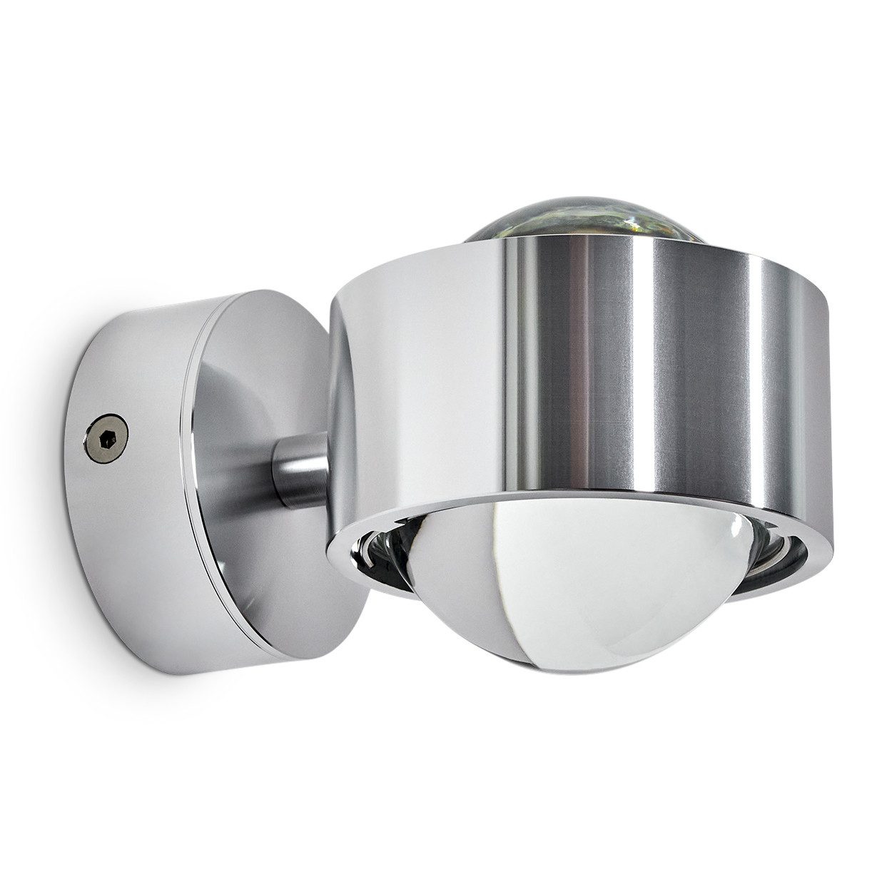 hofstein Wandleuchte »Osacca« Wandlampe Silber mit günstig online kaufen