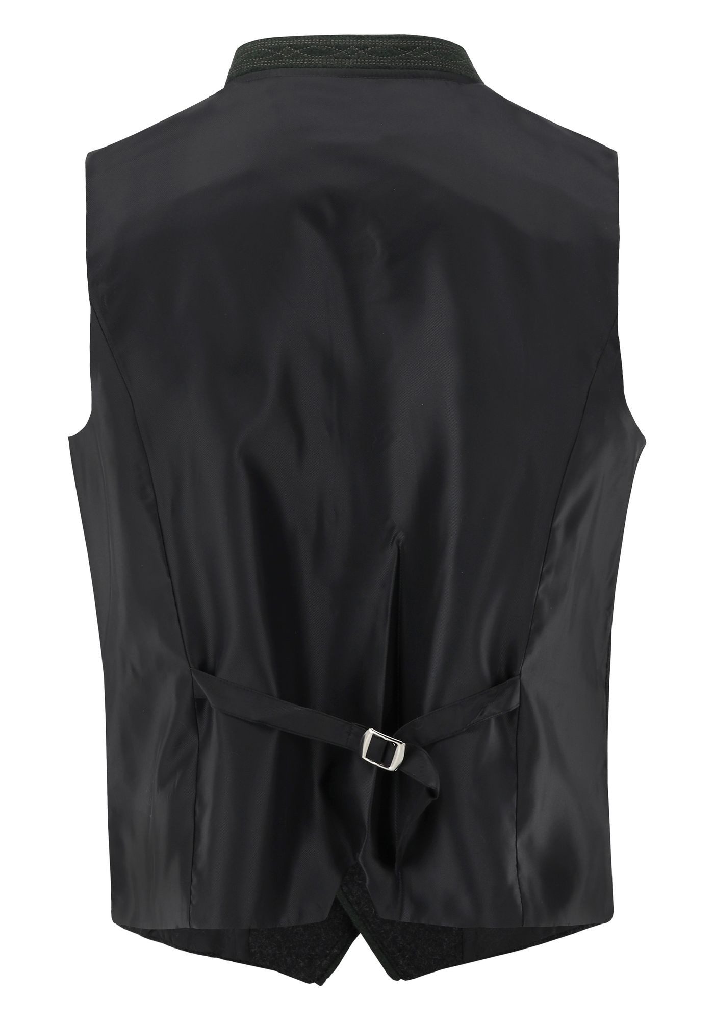 OS Trachten Trachtenweste Thoyad Slim Fit, Stehkragen, Wolle