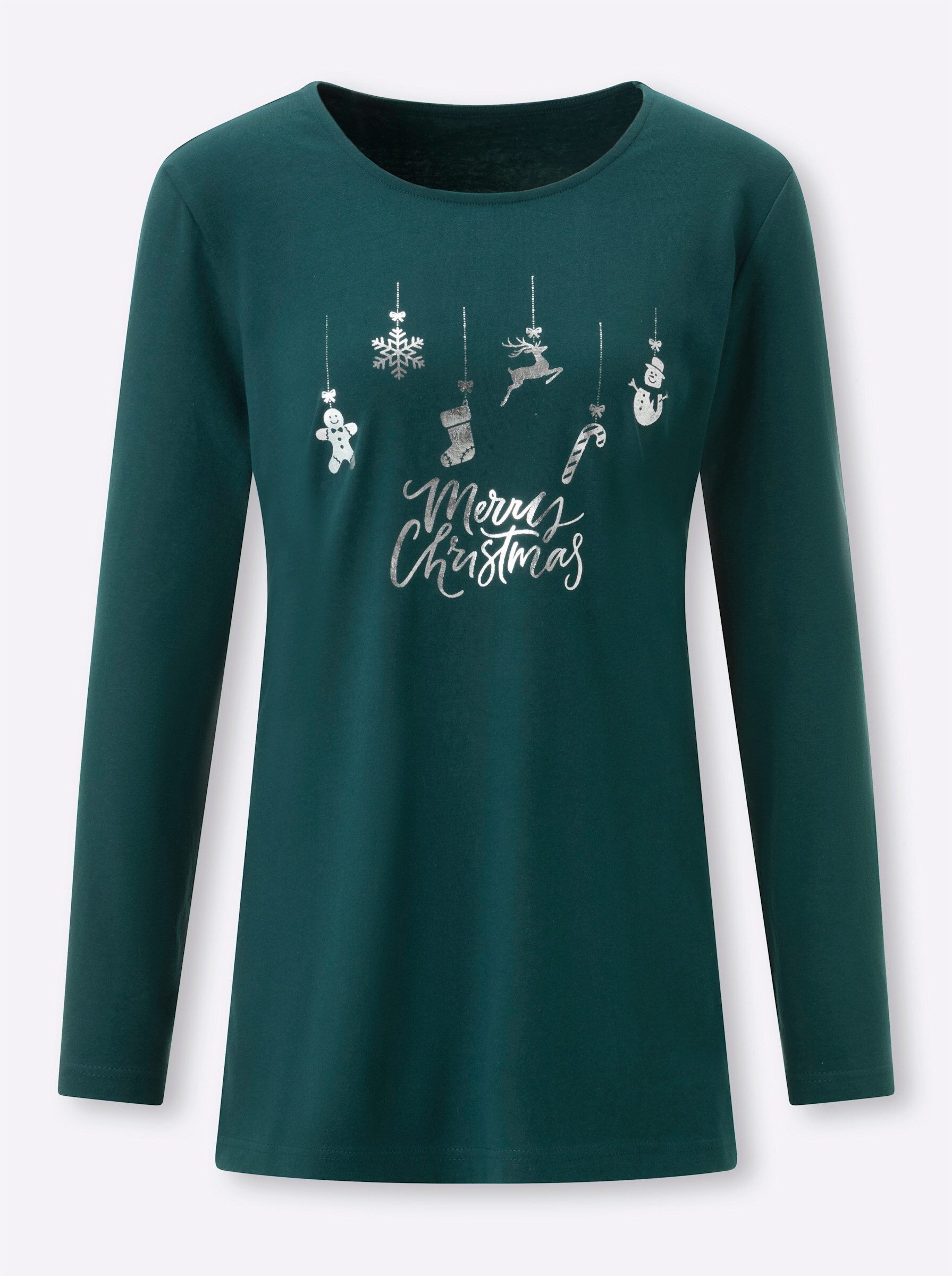 Sieh an! T-Shirt Longshirt Langarm