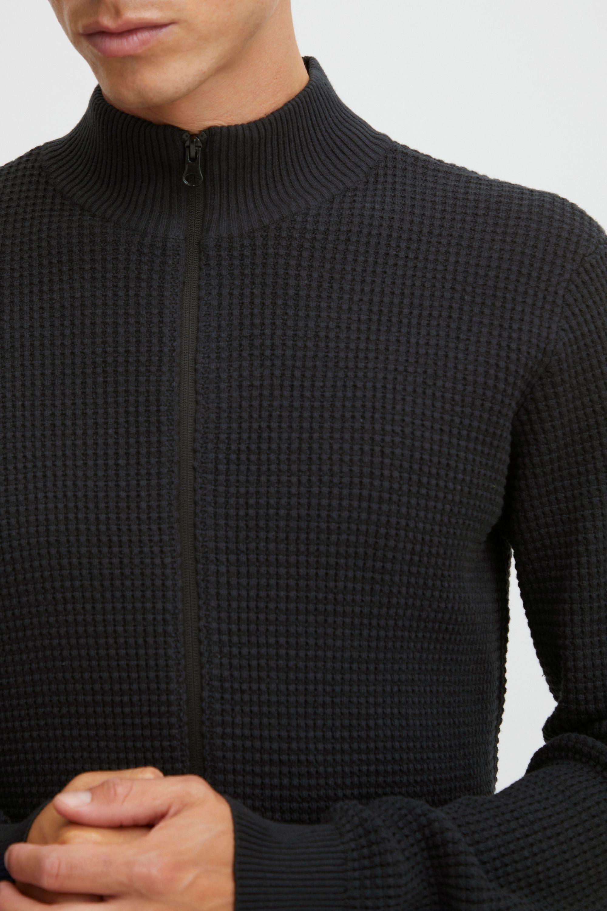 Blend Strickjacke BHPullover Grobstrick Zip-Jacke