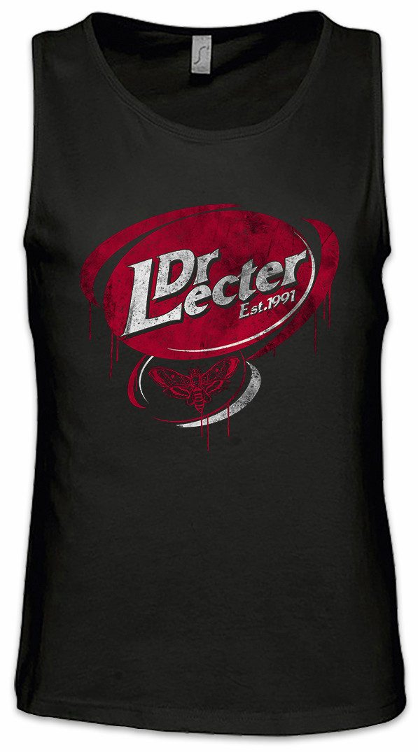 Tanktop Dr. Lecter Ärmelloses T-Shirt Schweigen Silence of the der Lämmer