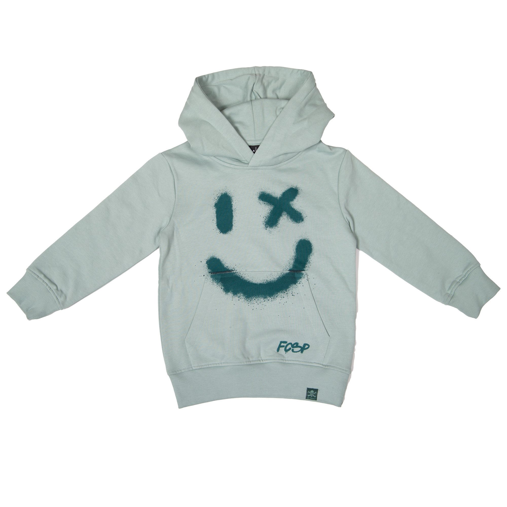 FC St. Pauli Kapuzensweatjacke FC St. Pauli - Kinder Kapuzenpullover „Cool Kids in Town“ - mint